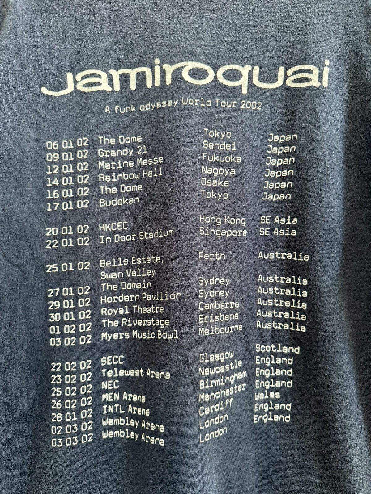 Edition Japan Jamiroquai Longsleeve 2002 T-Shirt Size US S / EU 44-46 / 1 - 5 Thumbnail