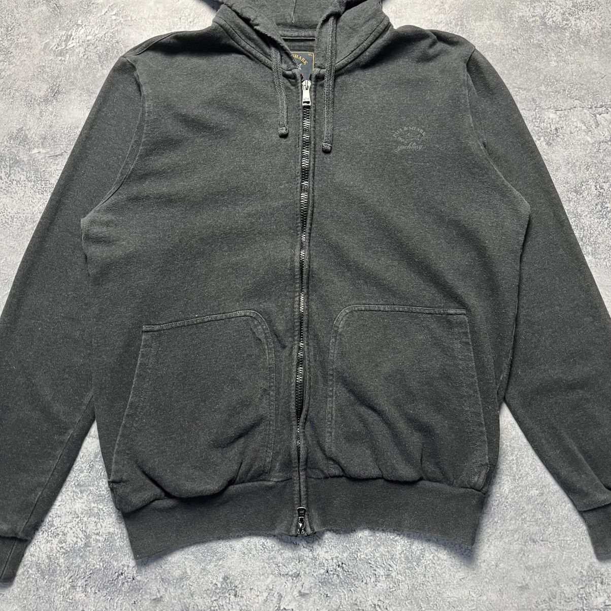 Paul & Shark Vintage Paul & Shark Yachting Zip Hoodie Luxury Streetwear Size US XL / EU 56 / 4 - 3 Thumbnail