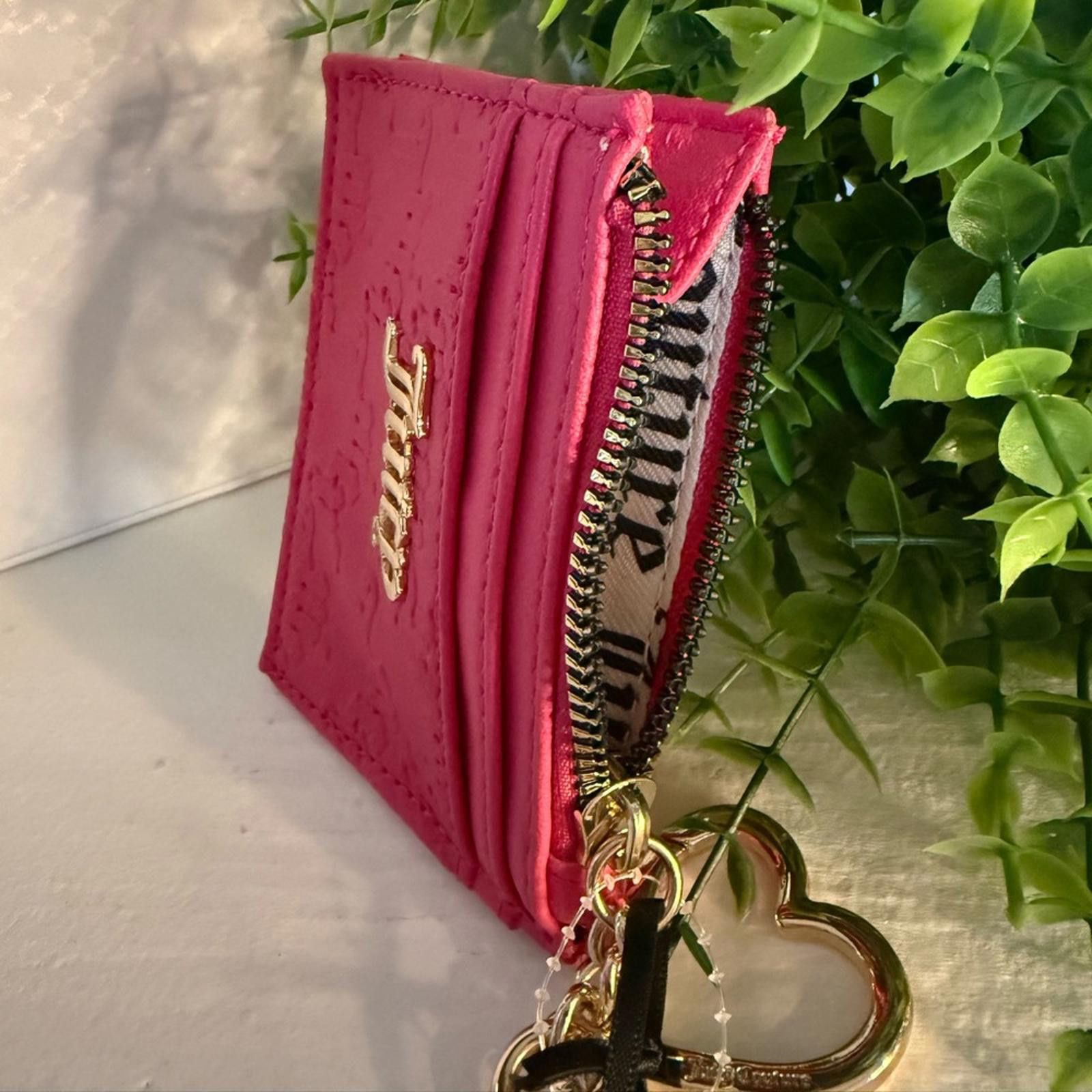 Juicy Couture Juicy Couture Pink and Gold Key Card Holder Spring Fling NWT Size ONE SIZE - 3 Thumbnail