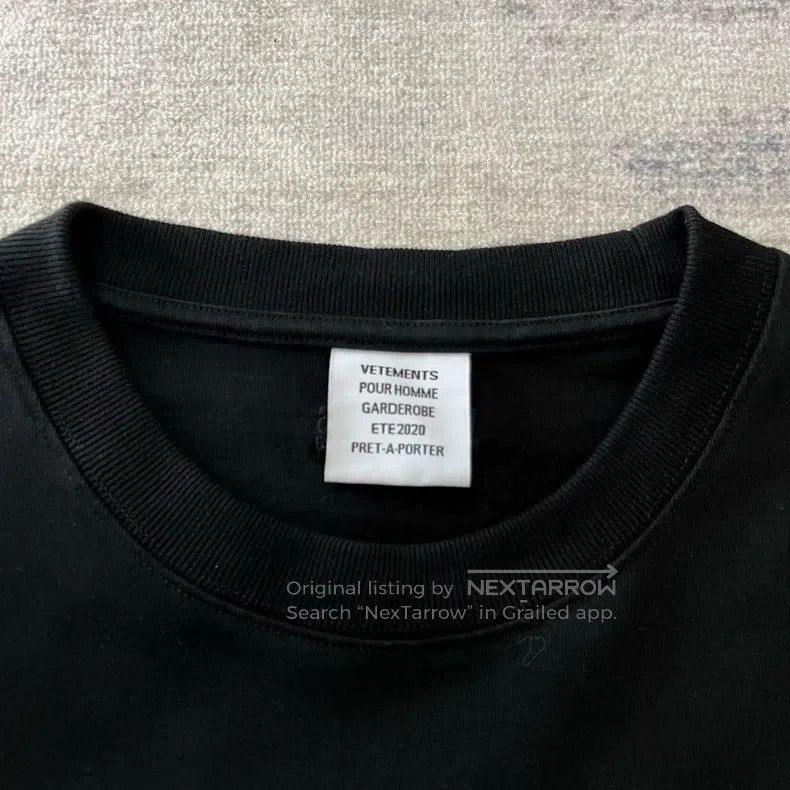 Vetements Vetements Short Sleeve T-Shirt Size US S / EU 44-46 / 1 - 3 Thumbnail