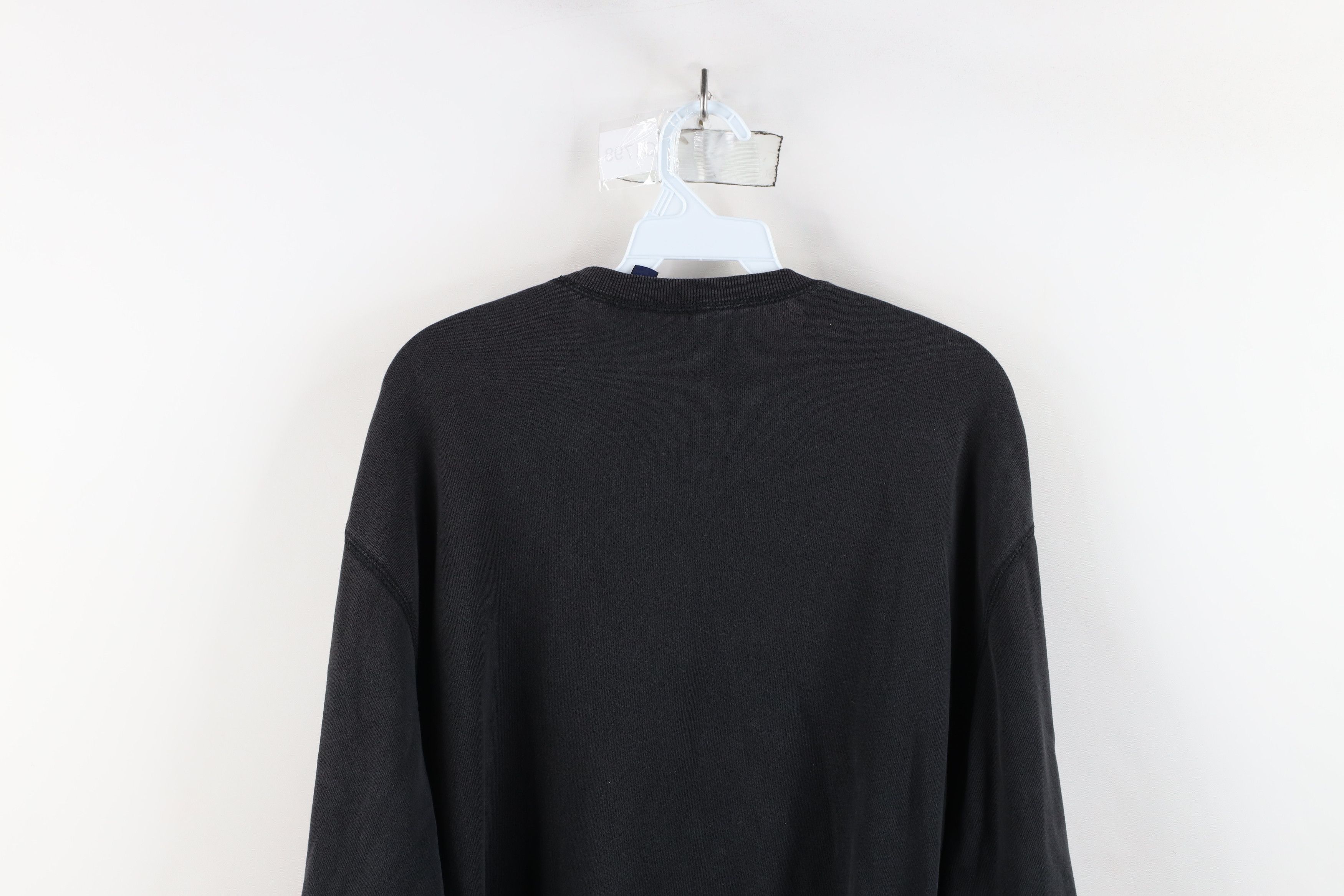 Gap × Vintage Vintage 90s Gap Cotton Ribbed Knit Long Sleeve T-Shirt Black Size US L / EU 52-54 / 3 - 10 Thumbnail