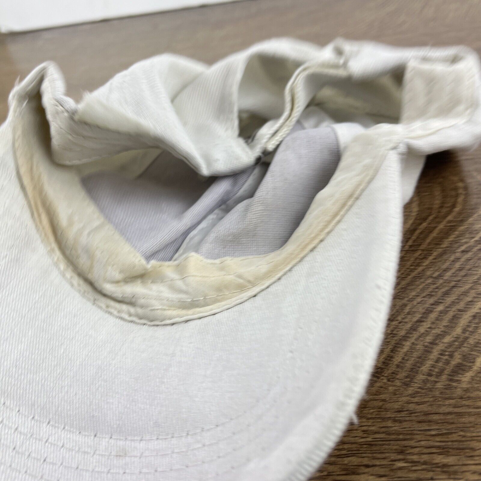Other White Baseball Hat Adjustable Adult Size Hat Cap Size ONE SIZE - 11 Thumbnail