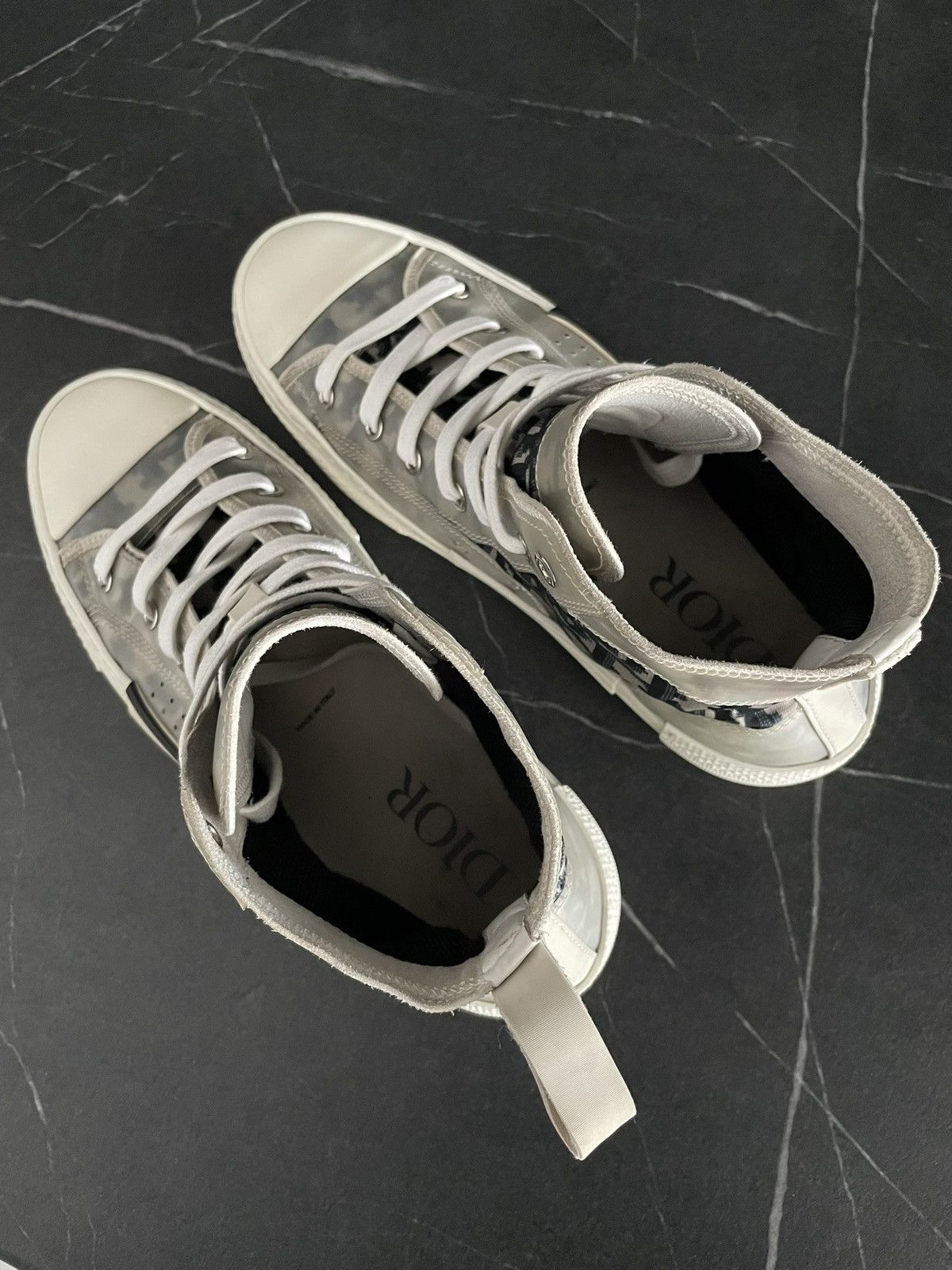 Dior Dior B23 Oblique Technical Canvas High Top Sneakers Size US 9 / IT 39 - 9 Thumbnail
