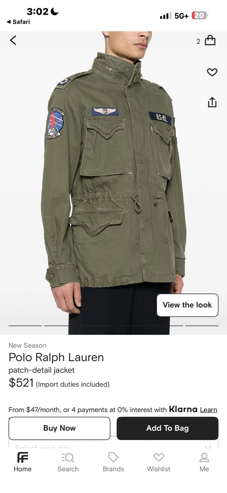 Polo Ralph Lauren Polo ralph lauren patch detail jacket Size US M / EU 48-50 / 2 - 6 Thumbnail