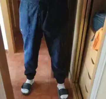 VIBE Autumn Winter Corduroy Sweatpants Men Baggy Size US 33 - 2 Thumbnail