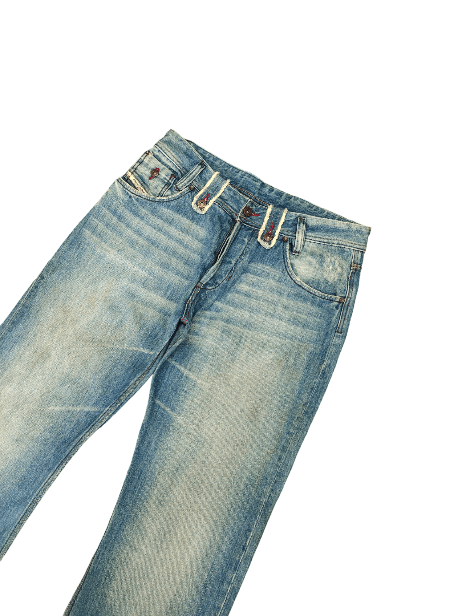 Diesel Wide Leg Jeans Diesel Denim Streetwear Y2k Size US 31 - 6 Thumbnail