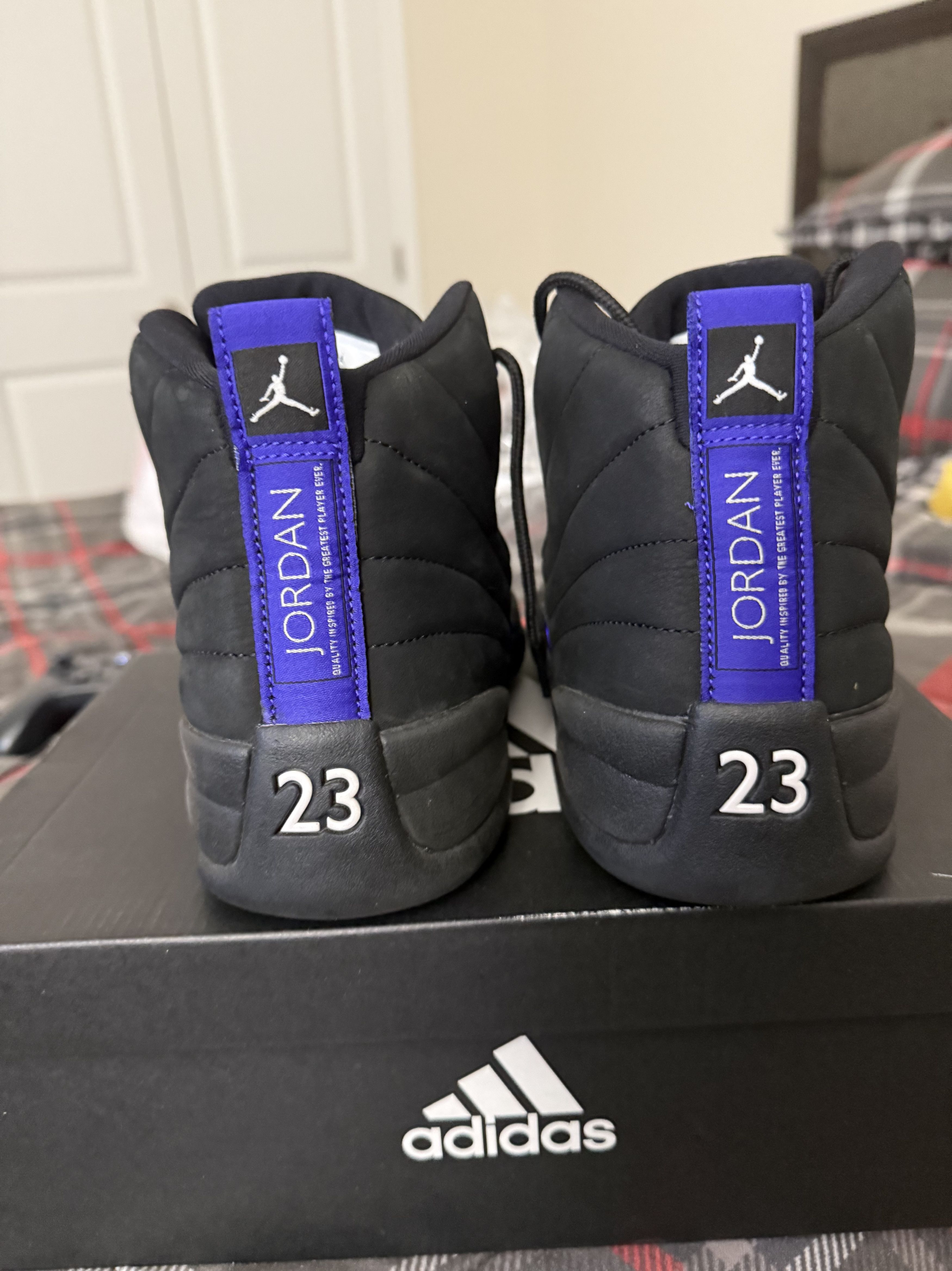 Jordan Brand Air Jordan retro 12s Black Concord Size US 10.5 / EU 43-44 - 4 Thumbnail
