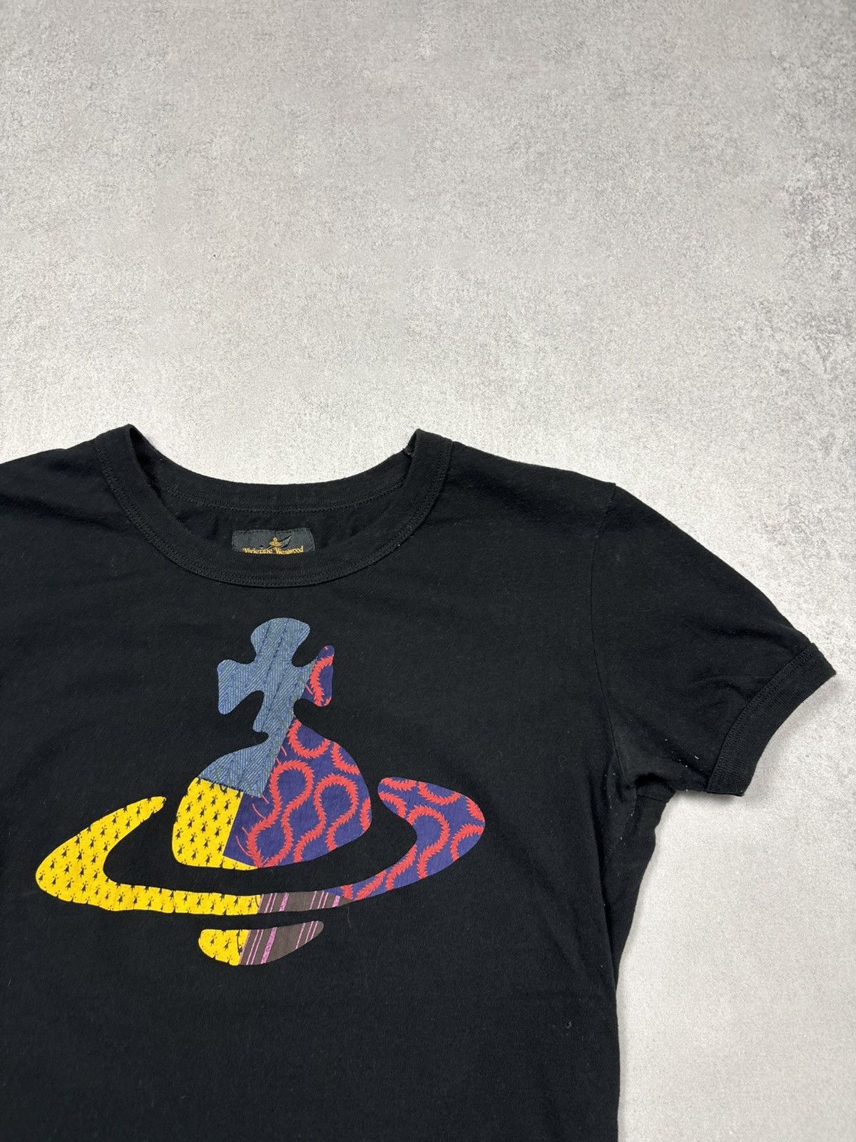 Vivienne Westwood Vivienne Westwood Anglomania Heritage Orb Logo Y2K T Shirt Size XS / US 0-2 / IT 36-38 - 2 Thumbnail
