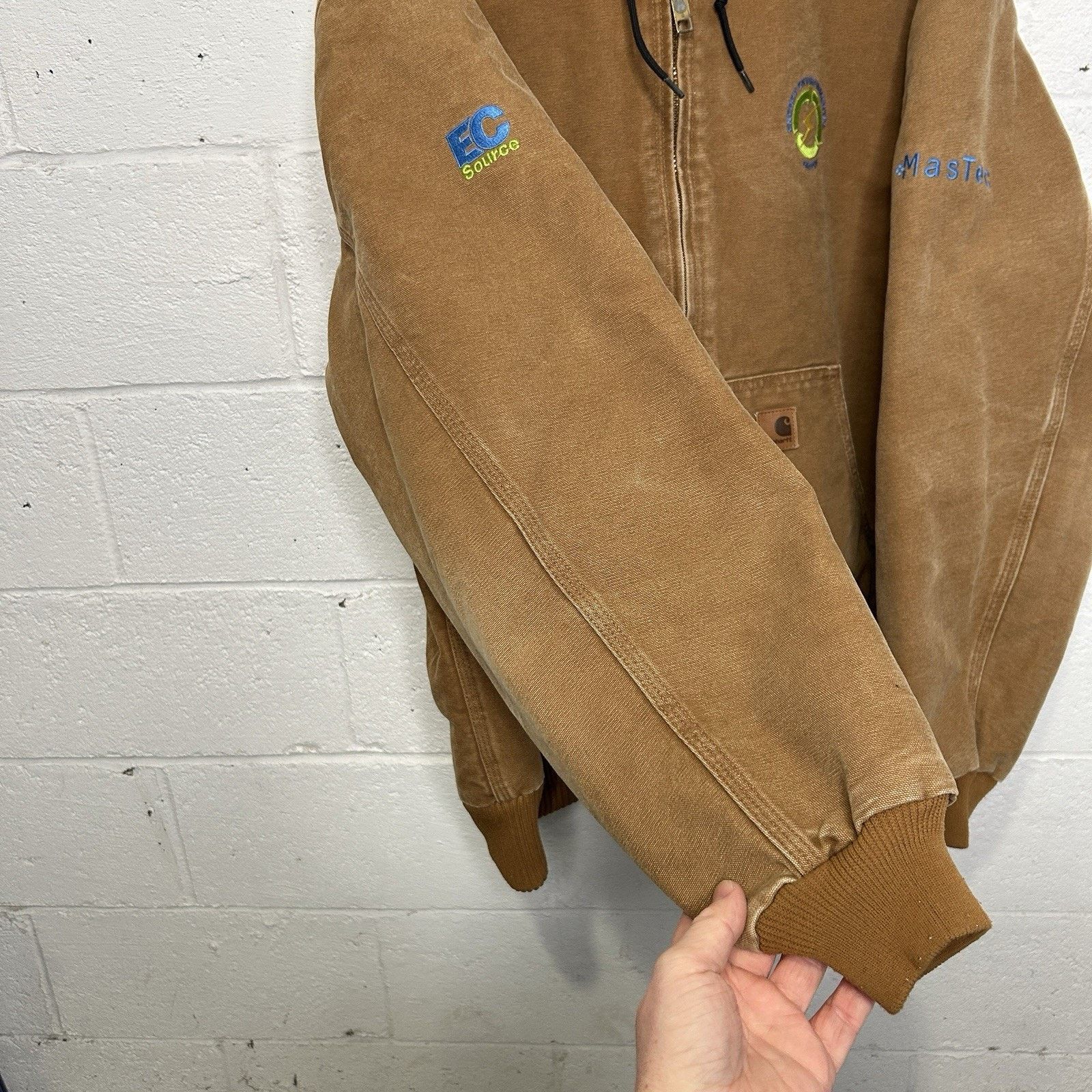 Carhartt Carhartt Hooded Quilt-Lined Active Jacket “Brown” J130-211 Size US XL / EU 56 / 4 - 10 Thumbnail