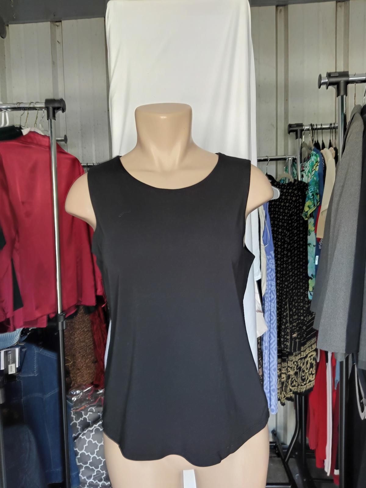 Preston & York Preston & York Women's Black Tank Top - Versatile Stylish Size S / US 4 / IT 40 - 1 Thumbnail