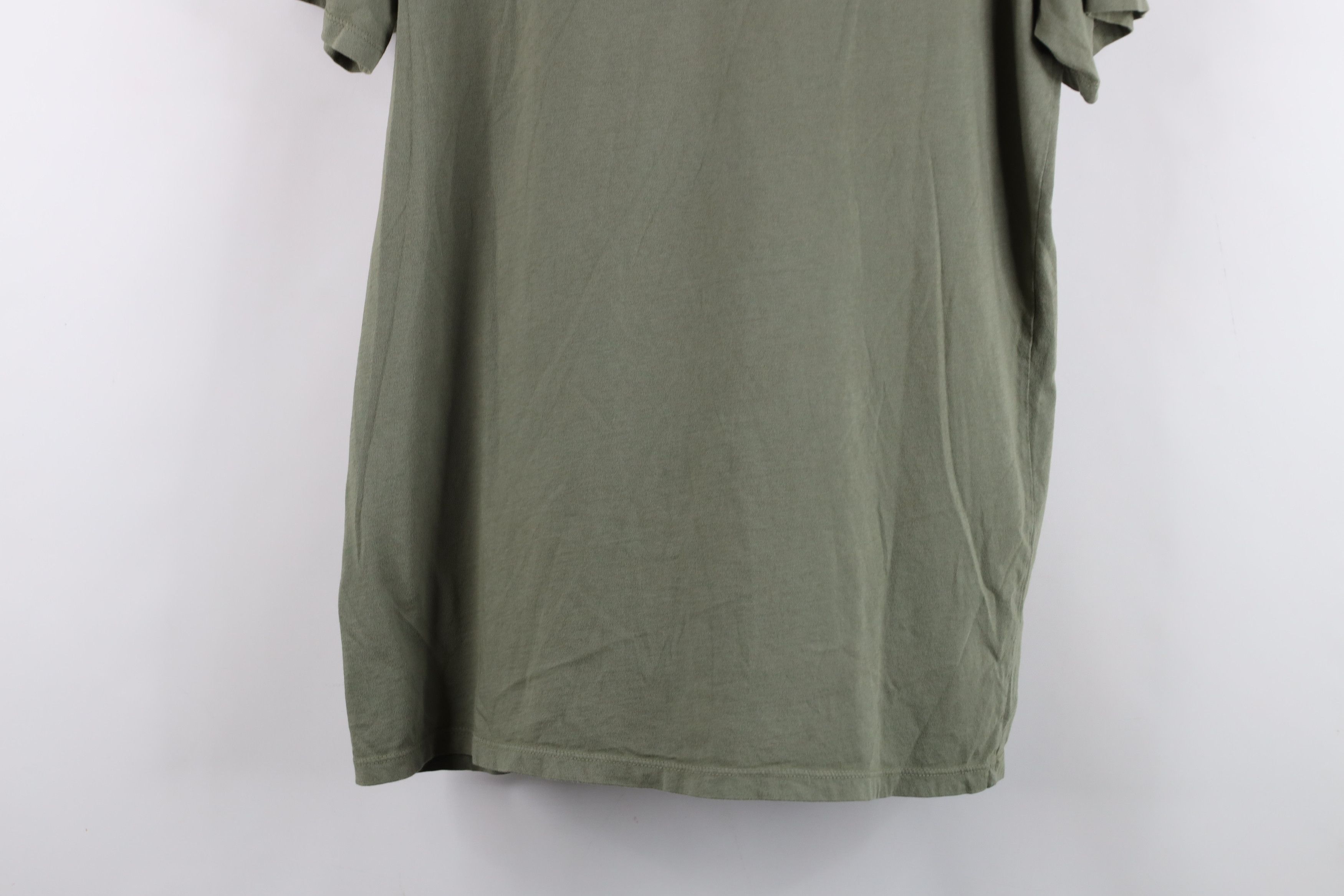 Everlane Everlane Blank Cotton Short Sleeve T-Shirt Green USA Size US L / EU 52-54 / 3 - 13 Thumbnail
