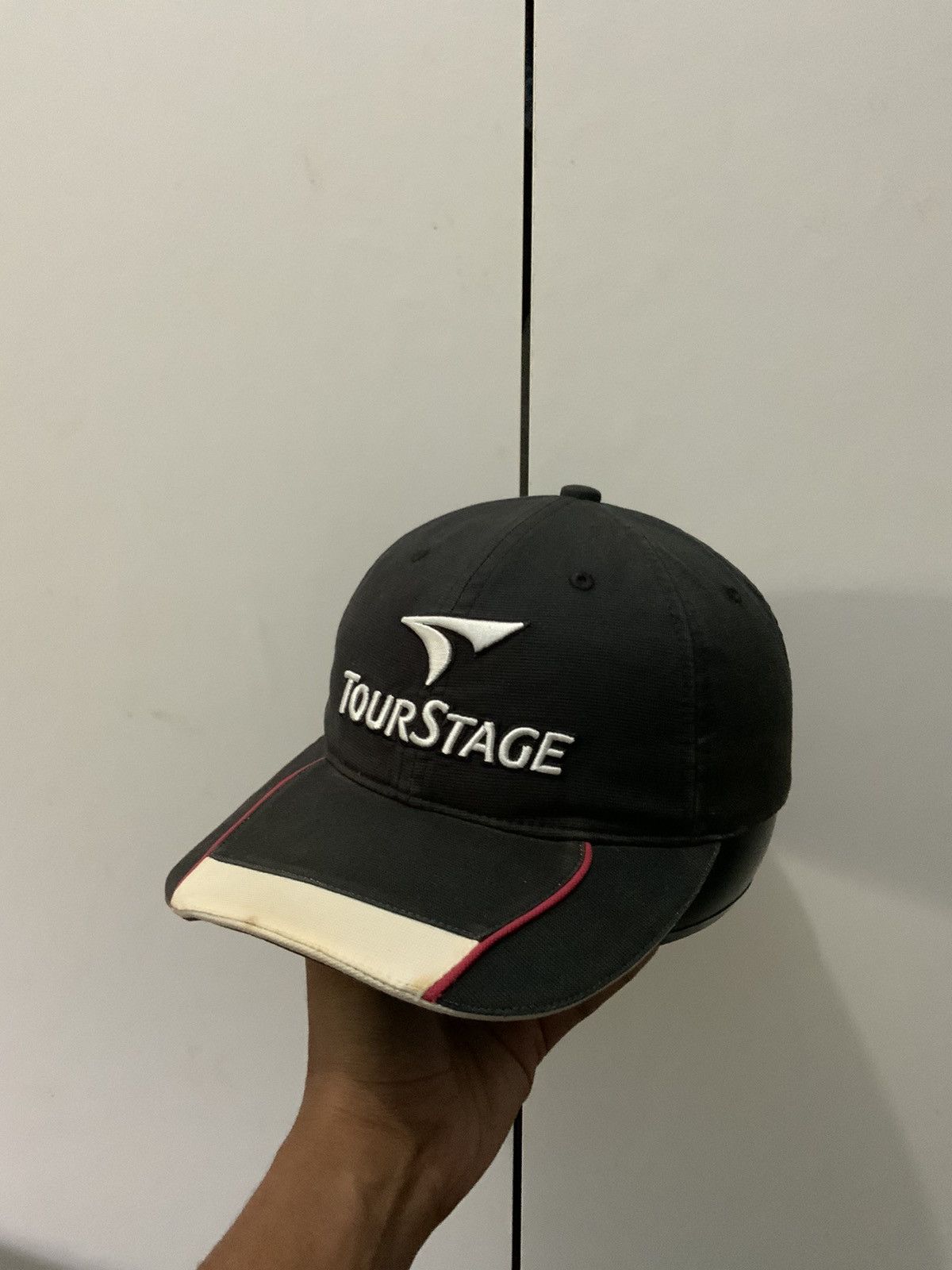 Hat Club Tour Stage Embroidery Black Golf Hat Size ONE SIZE - 1 Thumbnail