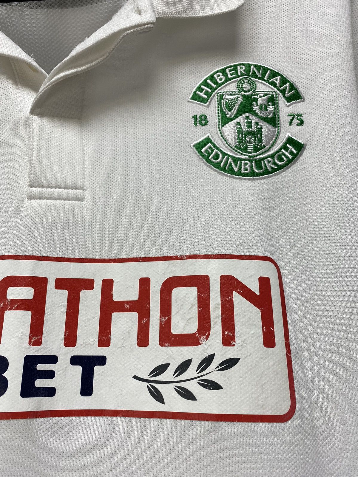 Adidas × Vintage Nike 2014 2015 Hibernian Edinburgh Soccer Jersey Football Size US XXL / EU 58 / 5 - 12 Thumbnail