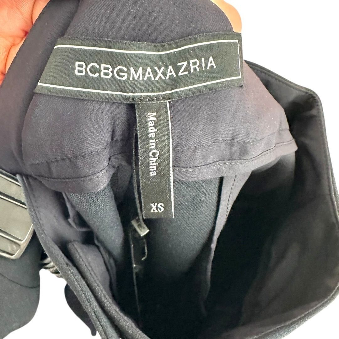 Bcbgmaxazria BCBGMAXAZRIA Black Trouser Pants Size XS Size 26" / US 2 / IT 38 - 4 Thumbnail