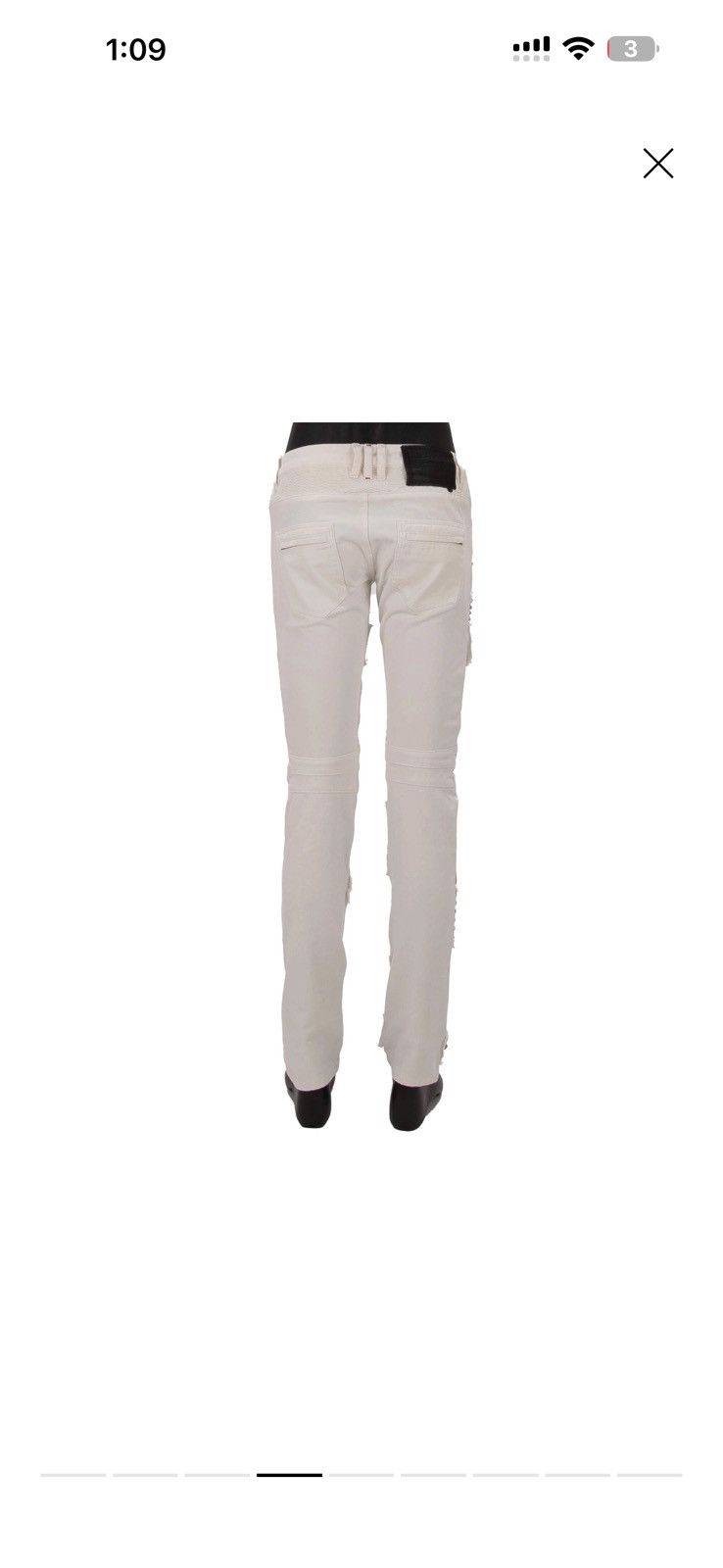 Philipp Plein Philipp Plein Denim “Ghetto Blaster” Studded Size US 32 / EU 48 - 4 Thumbnail