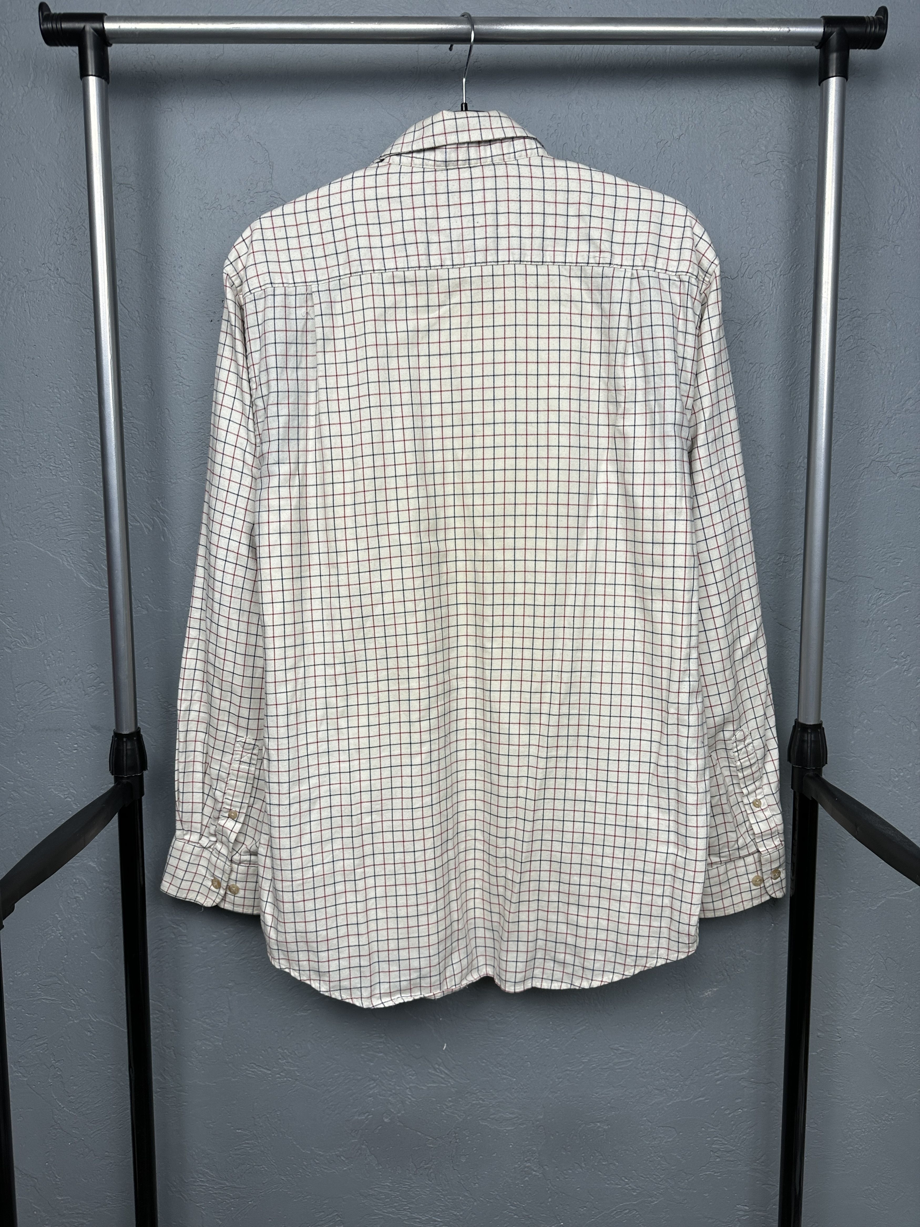Barbour Barbour Vintage Mens Flannel Shirt Size US L / EU 52-54 / 3 - 7 Thumbnail