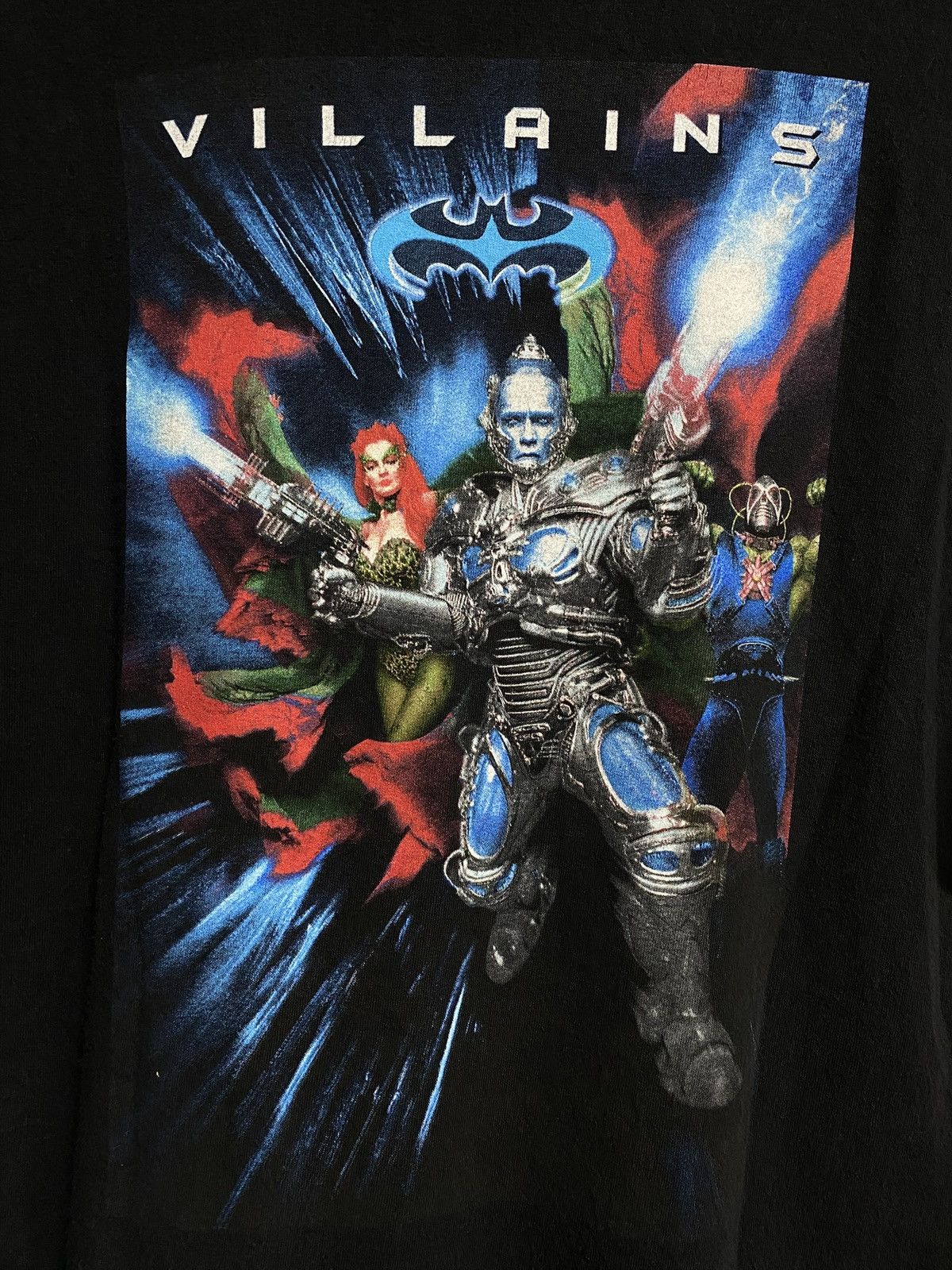 Vintage Vintage 1997 Batman and Robin Movie T-Shirt Rare Adult Large Size US L / EU 52-54 / 3 - 3 Thumbnail