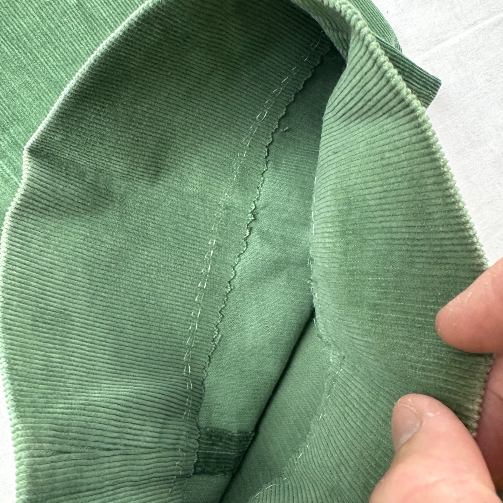 Vintage VINTAGE 1970s Lions Den Corduroy Dress Pants Men Adult 32x28 Green 70s USA Size US 32 / EU 48 - 5 Thumbnail