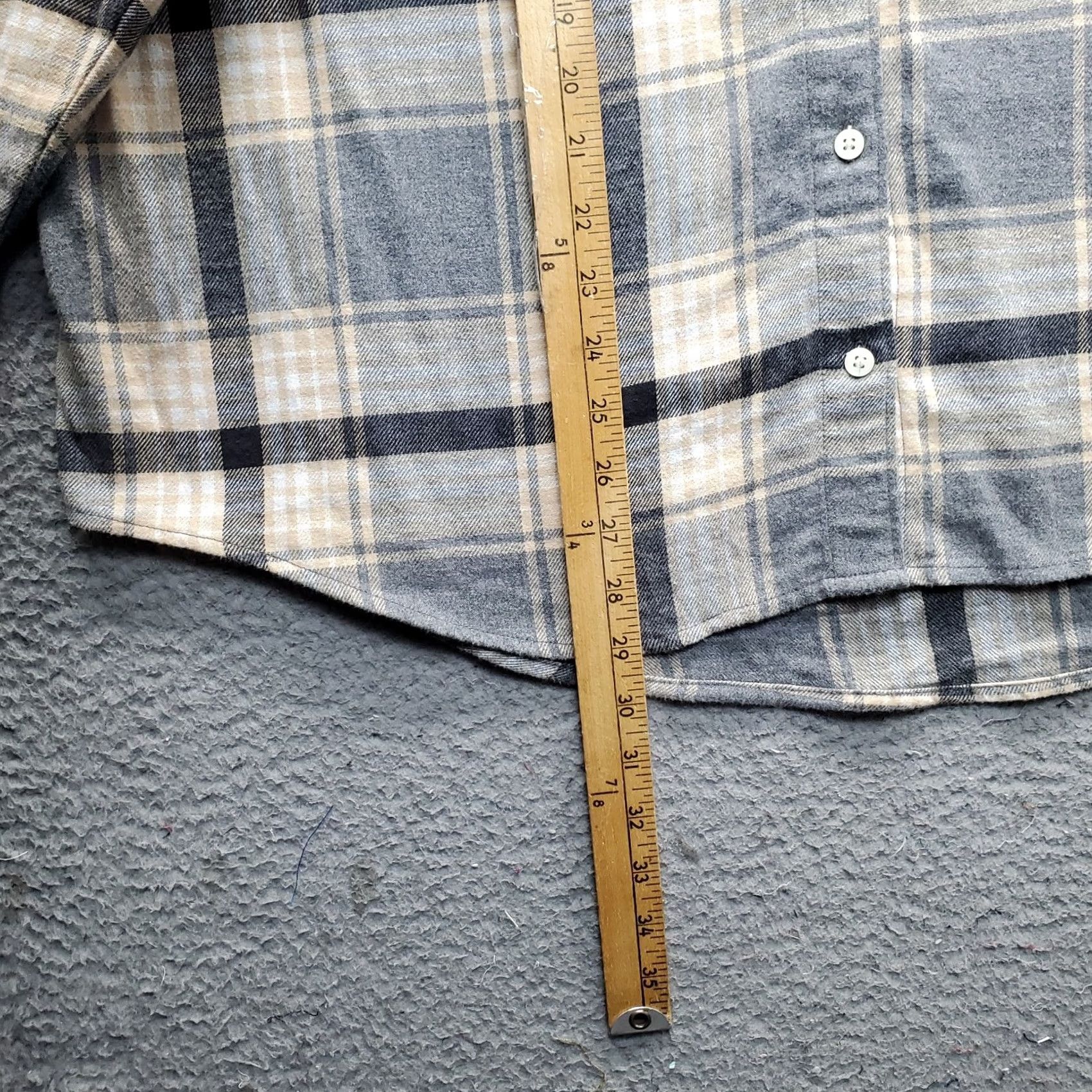 Old Navy Old Navy The Boyfriend Shirt Womens XL Multi Plaid Flannel Collared Button Up Size XL / US 12-14 / IT 48-50 - 3 Thumbnail