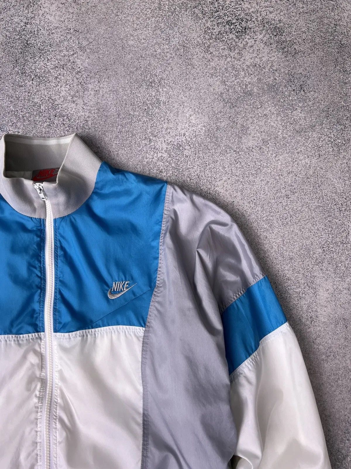 Nike × Vintage NIKE Windbreaker Jacket Coat Vintage 1980s Windrunner Retro Size US L / EU 52-54 / 3 - 5 Thumbnail