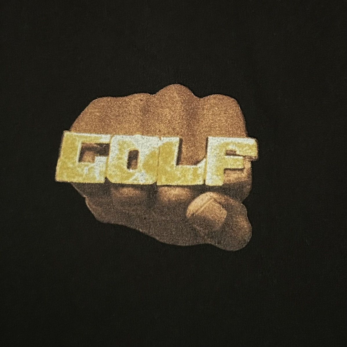 Golf Wang Golf Wang Brass Knuckles Black T-Shirt Size US L / EU 52-54 / 3 - 4 Thumbnail