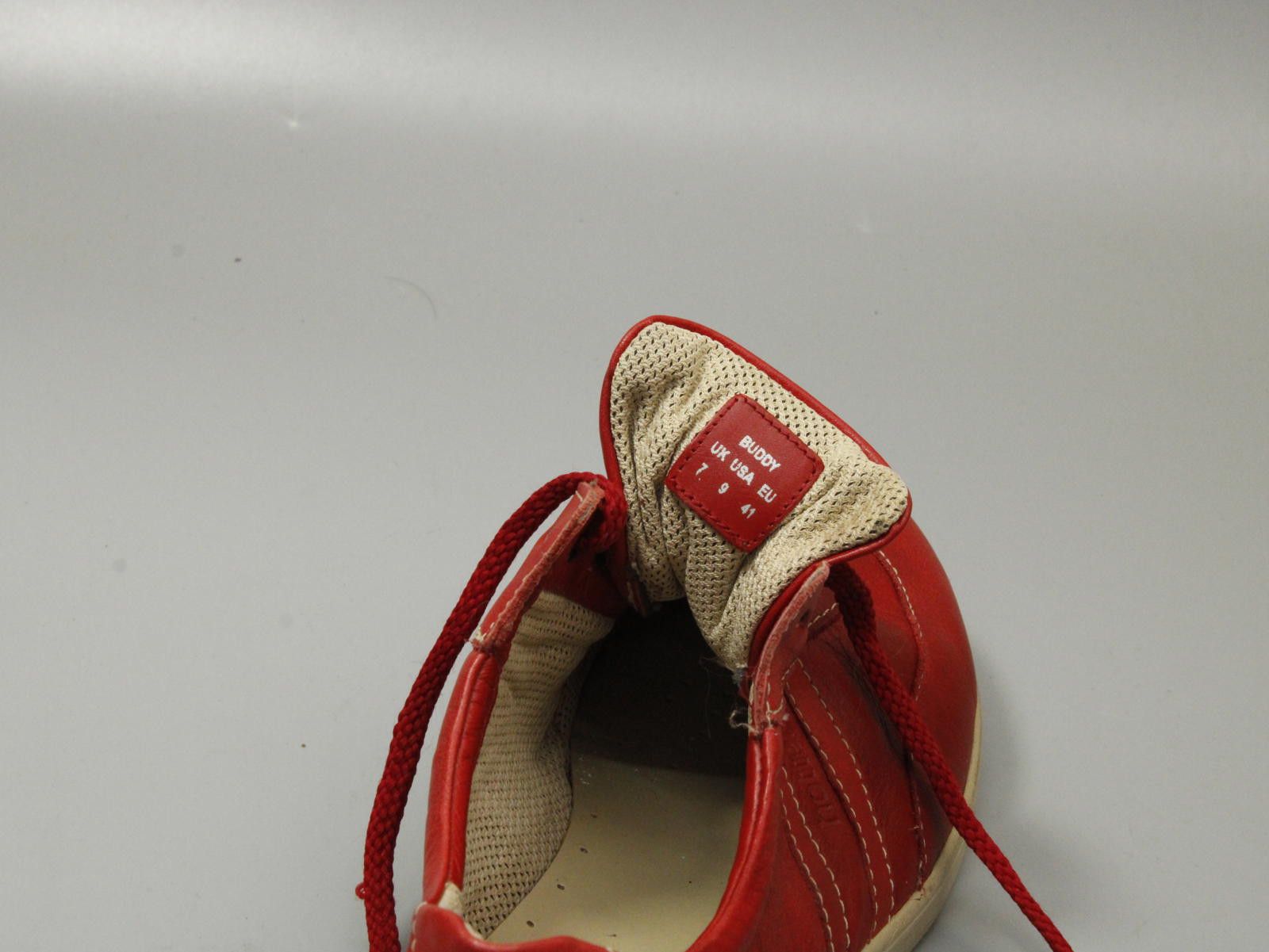 Lock & Co Hatters Hotter's Red Leather Womens's Walking Shoes Buddy Size US 8 / EU 41 - 8 Thumbnail