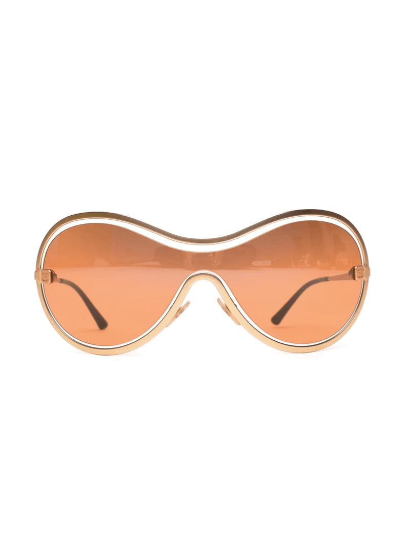 Chanel Chanel Sunglasses 4030 Rhinestone CC 4017 Rimless Vintage Size ONE SIZE - 5 Thumbnail