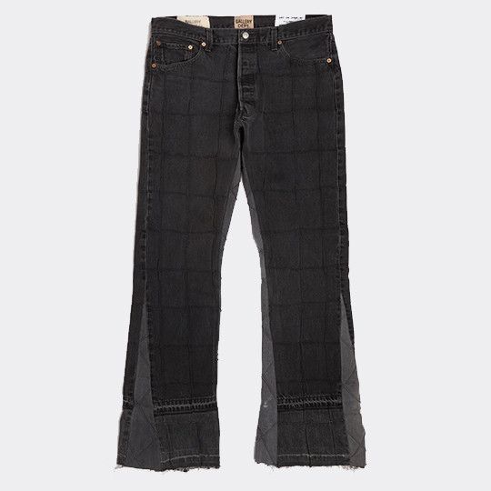 Gallery Dept. o1gr1nt0526 W36 x L33 / Lenny Flare Denim in Black Size US 36 / EU 52 - 1 Thumbnail