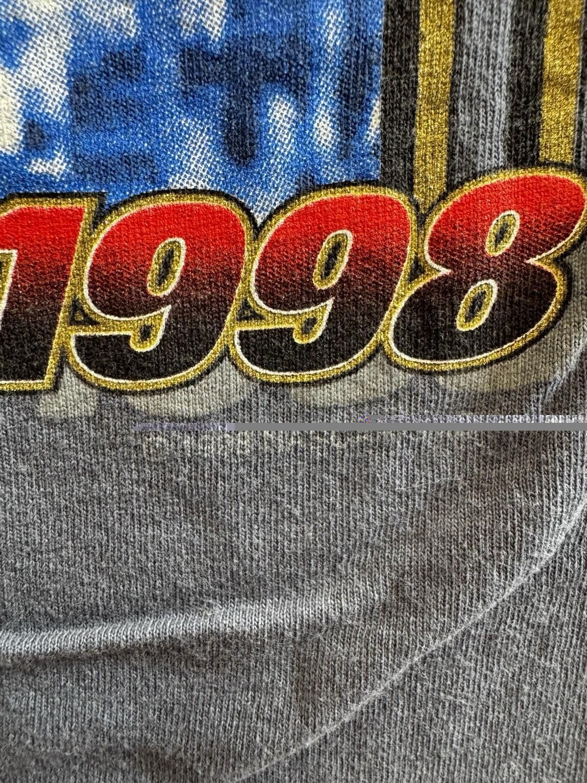 NASCAR Vintage 90s 1998 NASCAR Winston Cup Richmond Race T-Shirt XL Size US XL / EU 56 / 4 - 6 Thumbnail