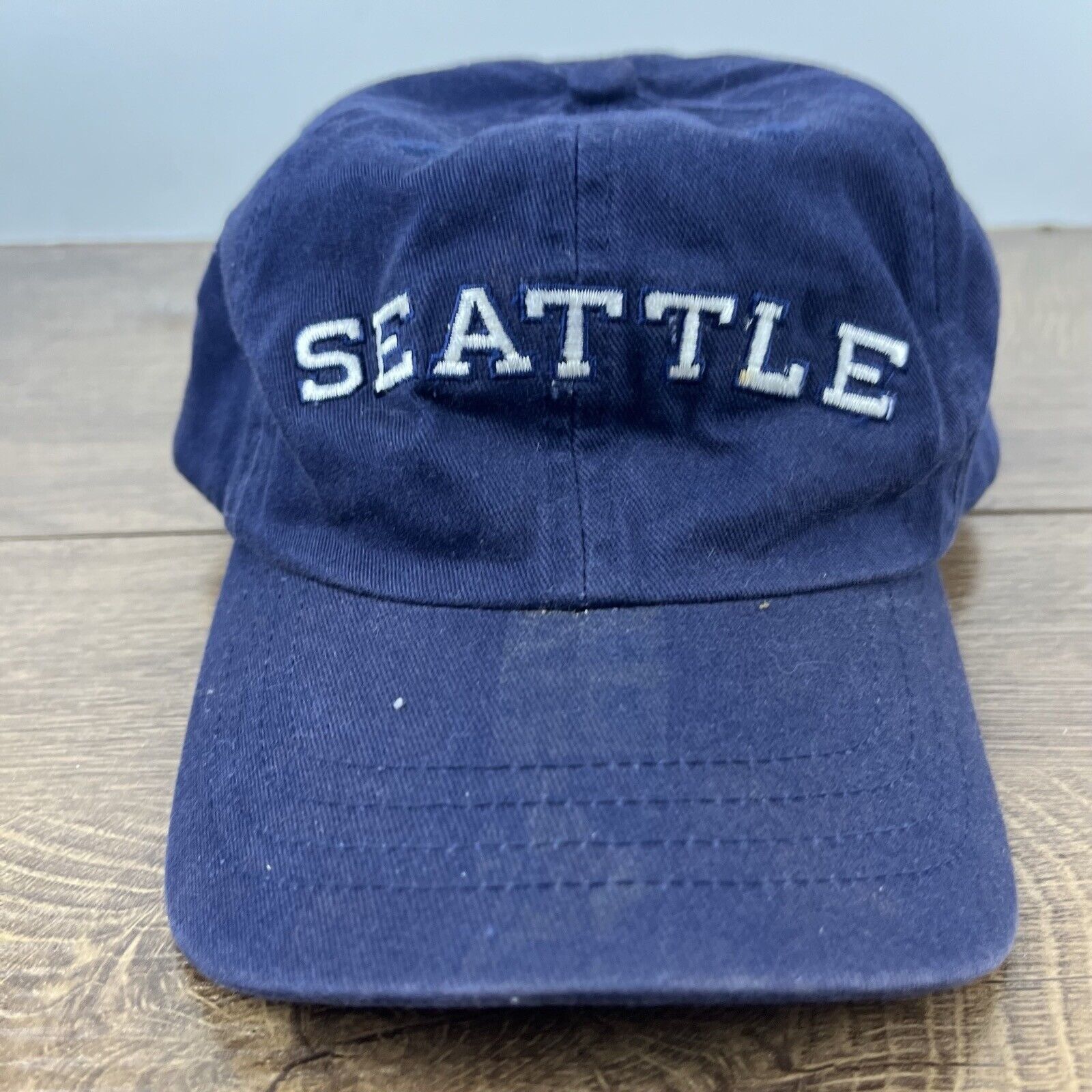 Other Seattle Blue Hat Seattle Seahawaks Blue Adjustable Hat Blue Size ONE SIZE - 6 Thumbnail