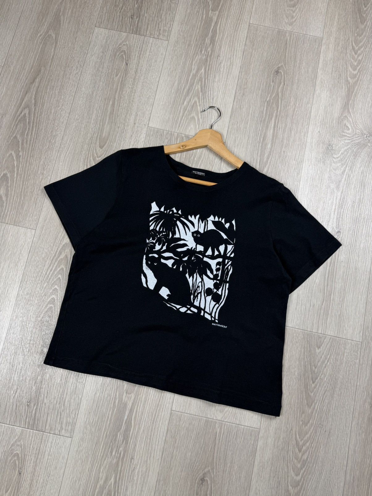 Marimekko Marimekko T-Shirt Animals Print Logo Size L Size L / US 10 / IT 46 - 3 Thumbnail
