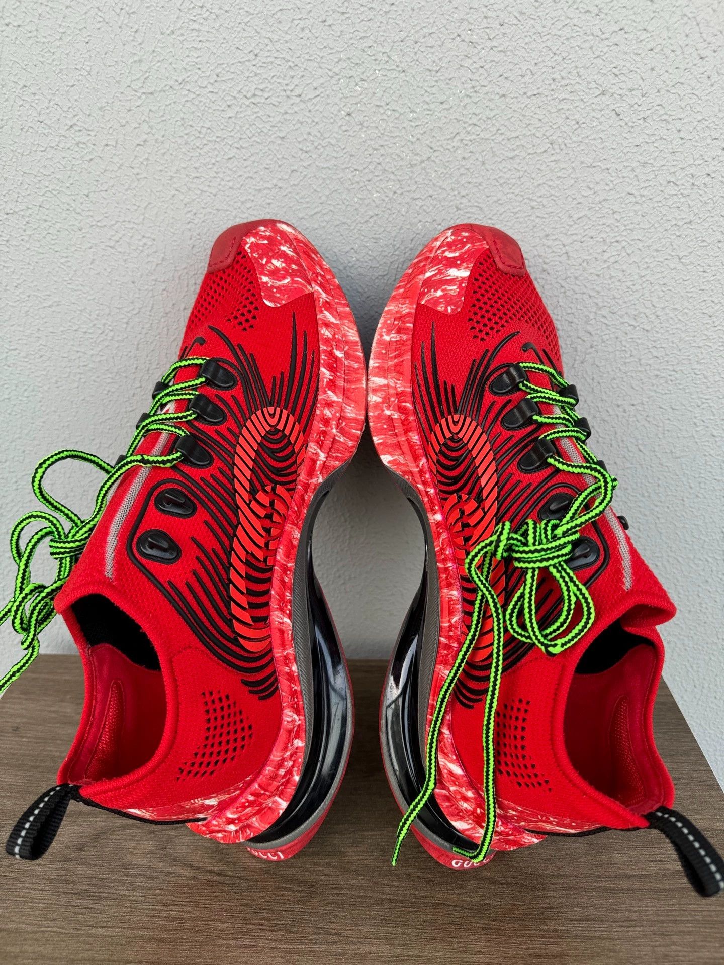 Gucci Gucci Runner Red 43 Running Shoes Size US 10 / EU 43 - 7 Thumbnail