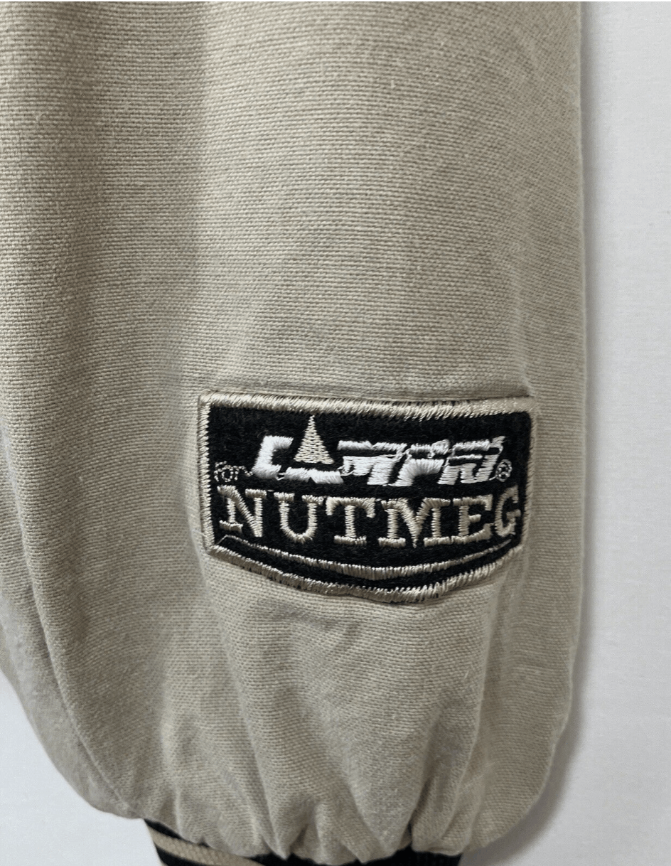 Nutmeg Oakland RAIDERS X 80's 90's NUTMEG Mens Large Size US L / EU 52-54 / 3 - 5 Thumbnail