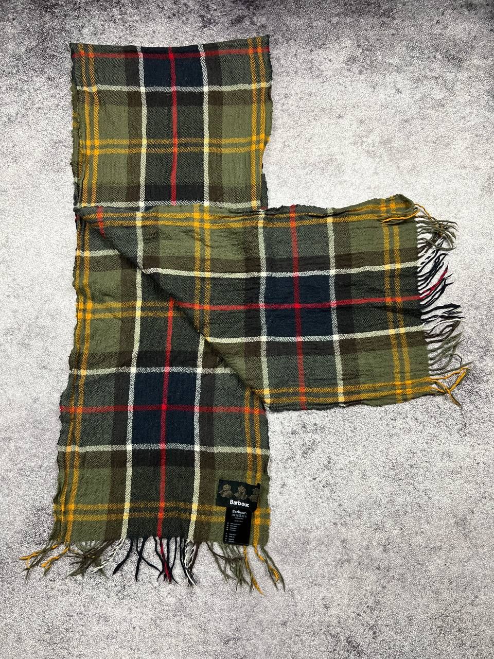 Barbour Barbour Scarf Wool Nova Check Size ONE SIZE - 1 Thumbnail
