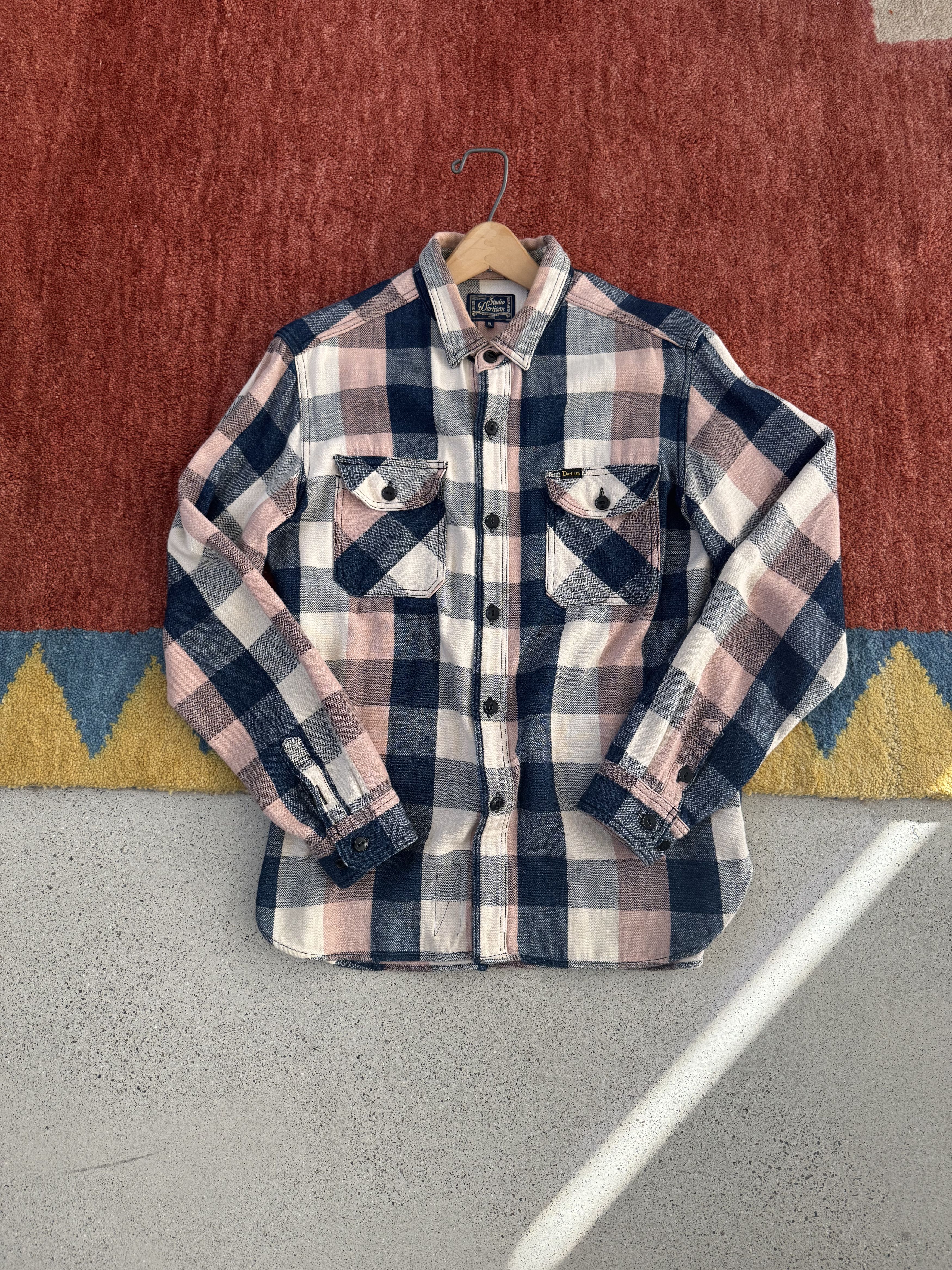 Studio D'Artisan SDA Natural Indigo Flannel Size US M / EU 48-50 / 2 - 2 Thumbnail