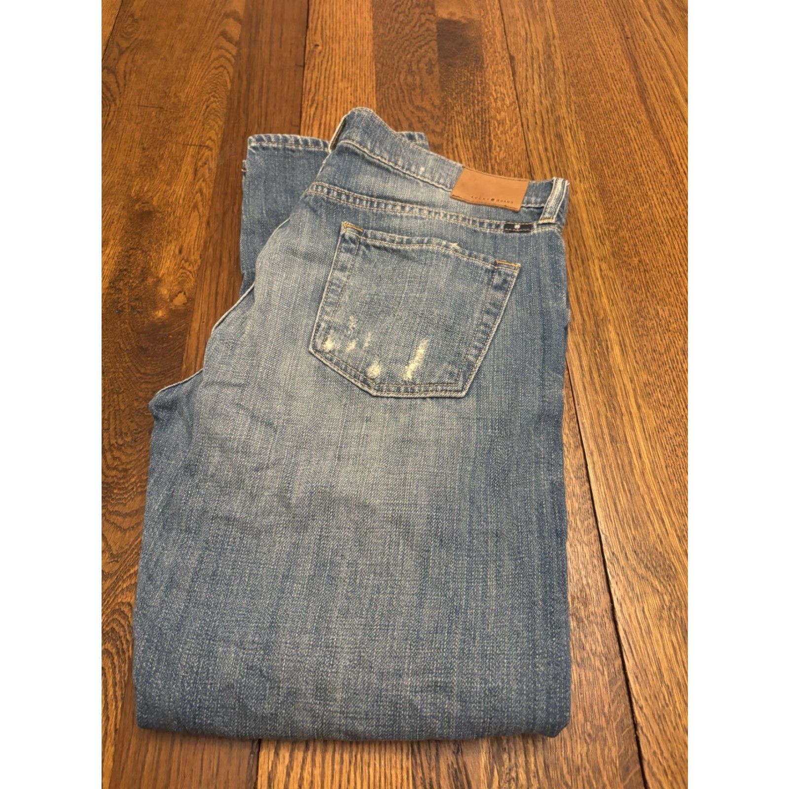 Lucky Brand Lucky Brand Jeans Blue Denim Straight 34 30 Inseam Unisex Adults Vintage N/A Womens Mens Size US 34 / EU 50 - 5 Thumbnail