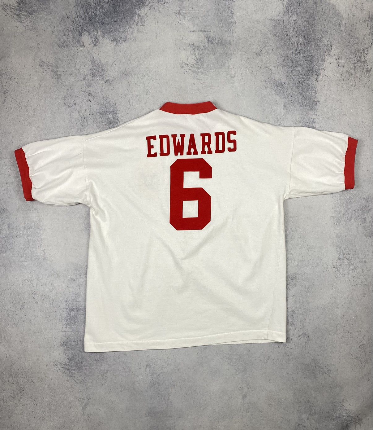 Vintage Vintage Wembley Manchester United 1957 Edwards 6 Jersey Size US XL / EU 56 / 4 - 9 Thumbnail