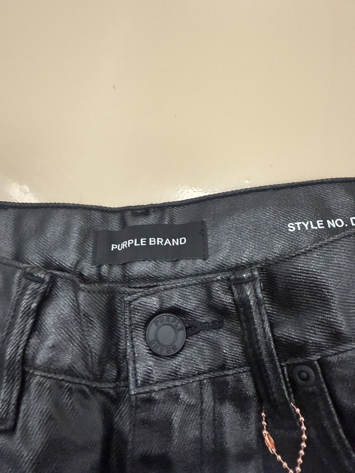 Other Purple Brand Wide Black Cut Jeans Size 26" / US 2 / IT 38 - 4 Thumbnail
