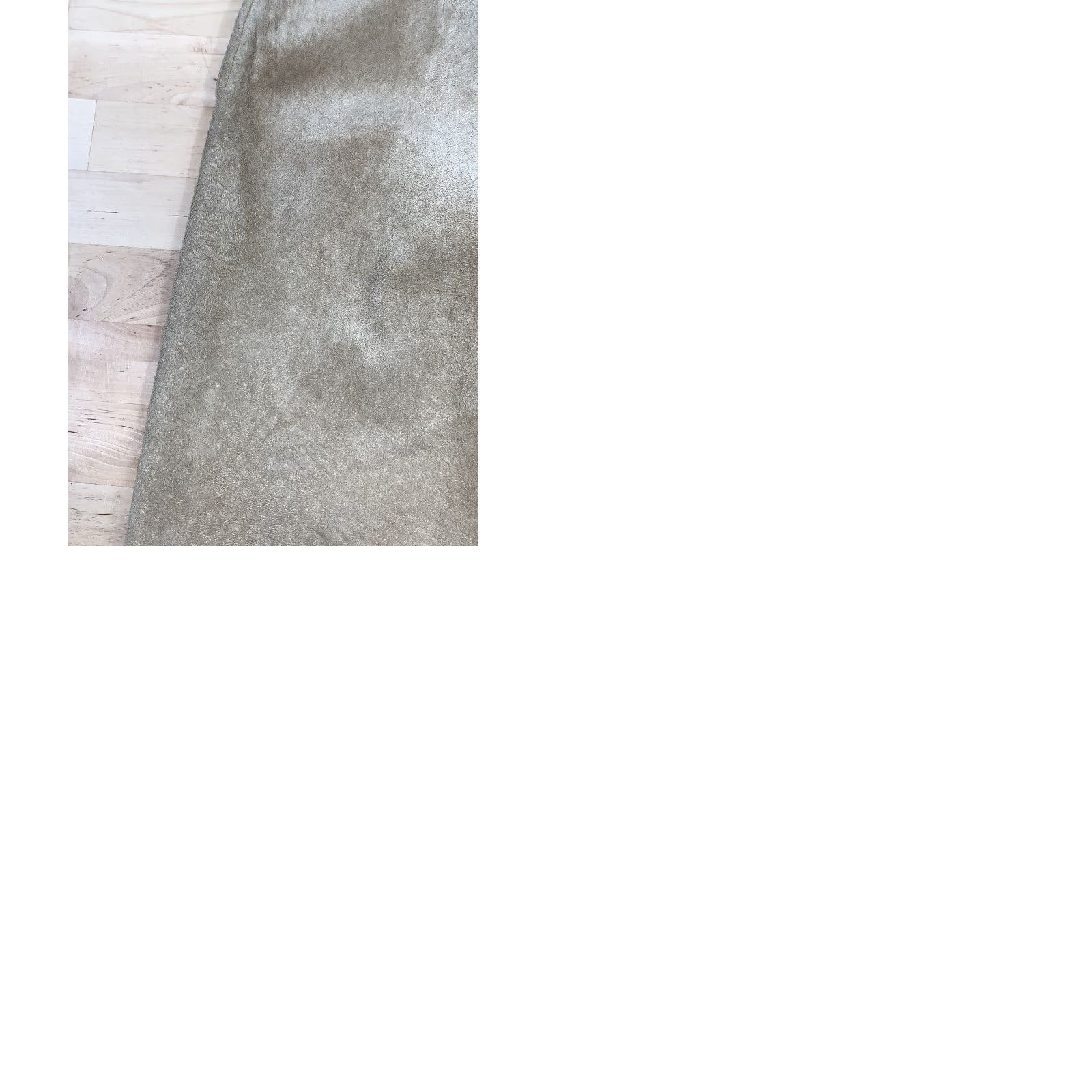 Vintage Marsh Landing Skirt A-Line Leather Beige Tan Long 10 Womens Vintage No Size 32" / US 10 / IT 46 - 9 Thumbnail