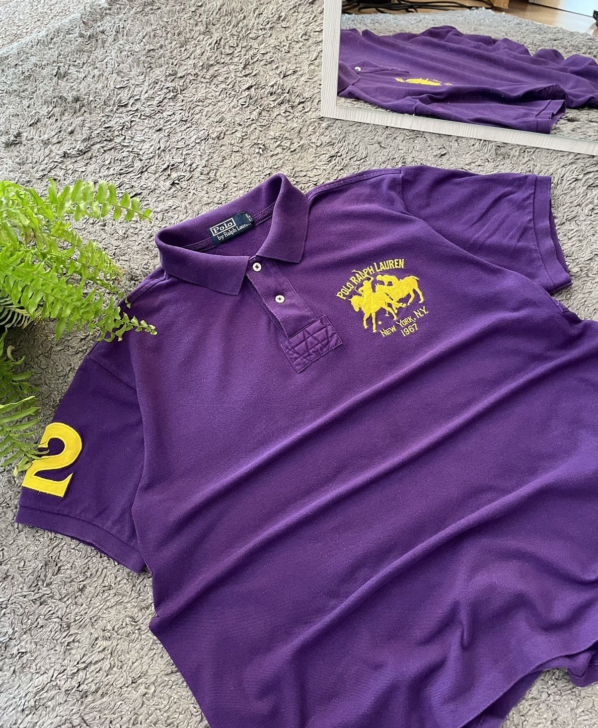 Polo Ralph Lauren × Vintage 00s Polo Ralph Lauren Streetwear Chief Keef Vintage Big Logo Size US XL / EU 56 / 4 - 3 Thumbnail