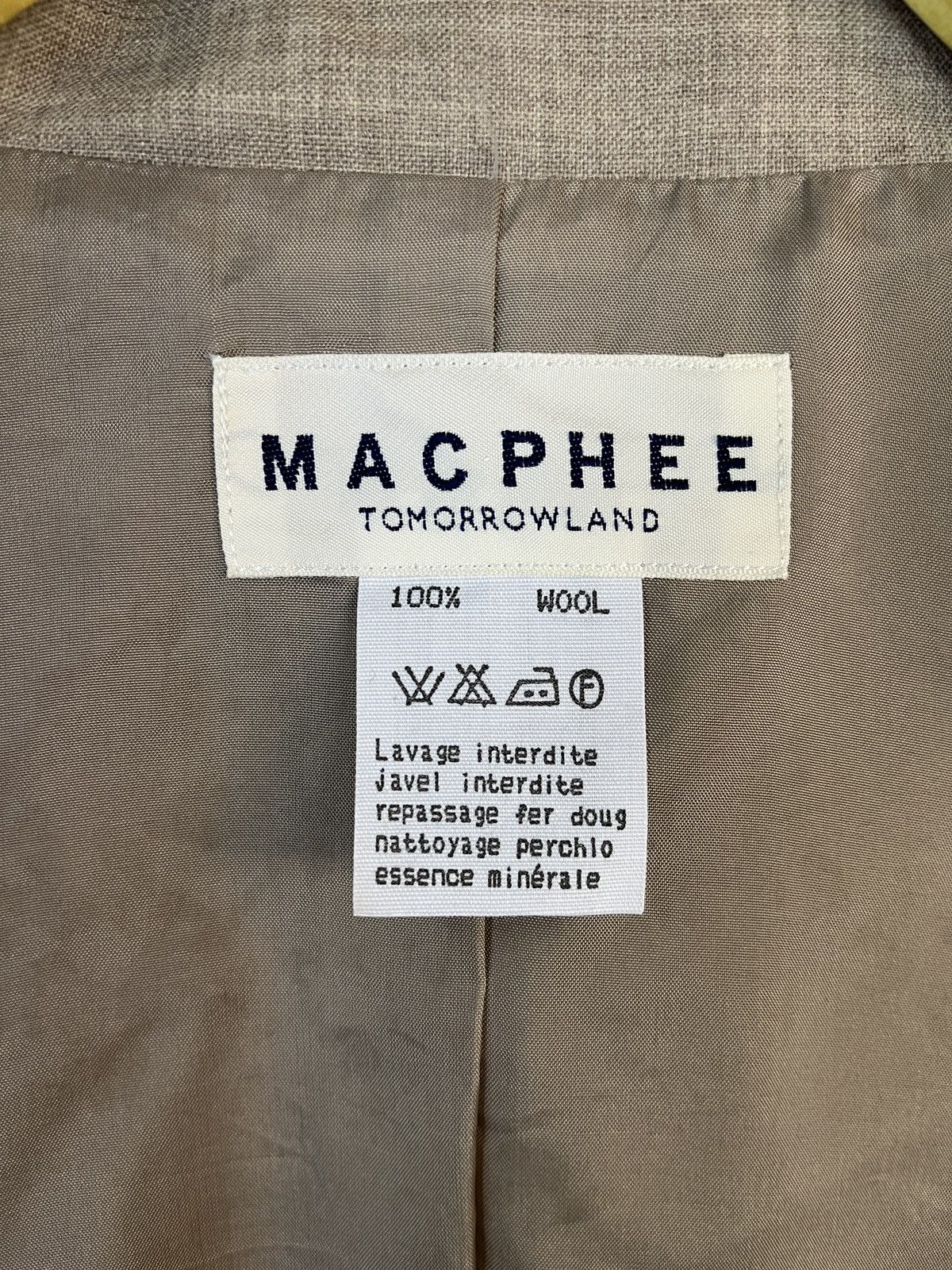 Japanese Brand × Tomorrowland × Vintage Macphee Tomorrowland Blazer Size XS / US 0-2 / IT 36-38 - 8 Thumbnail