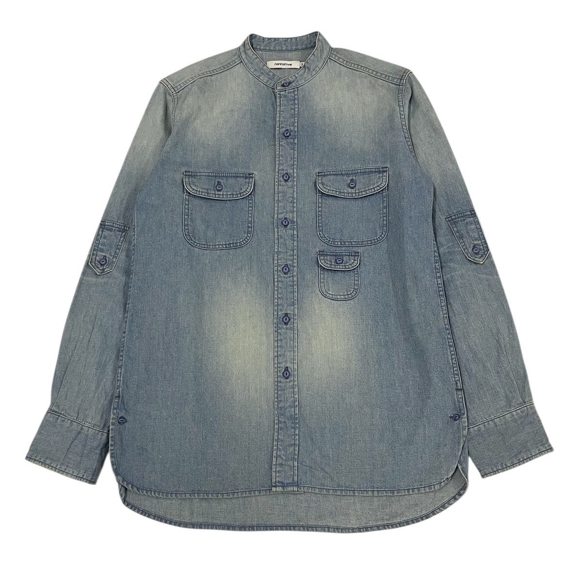 Nonnative Nonnative Japan Indigo Gardener Shirts Size US S / EU 44-46 / 1 - 1 Thumbnail