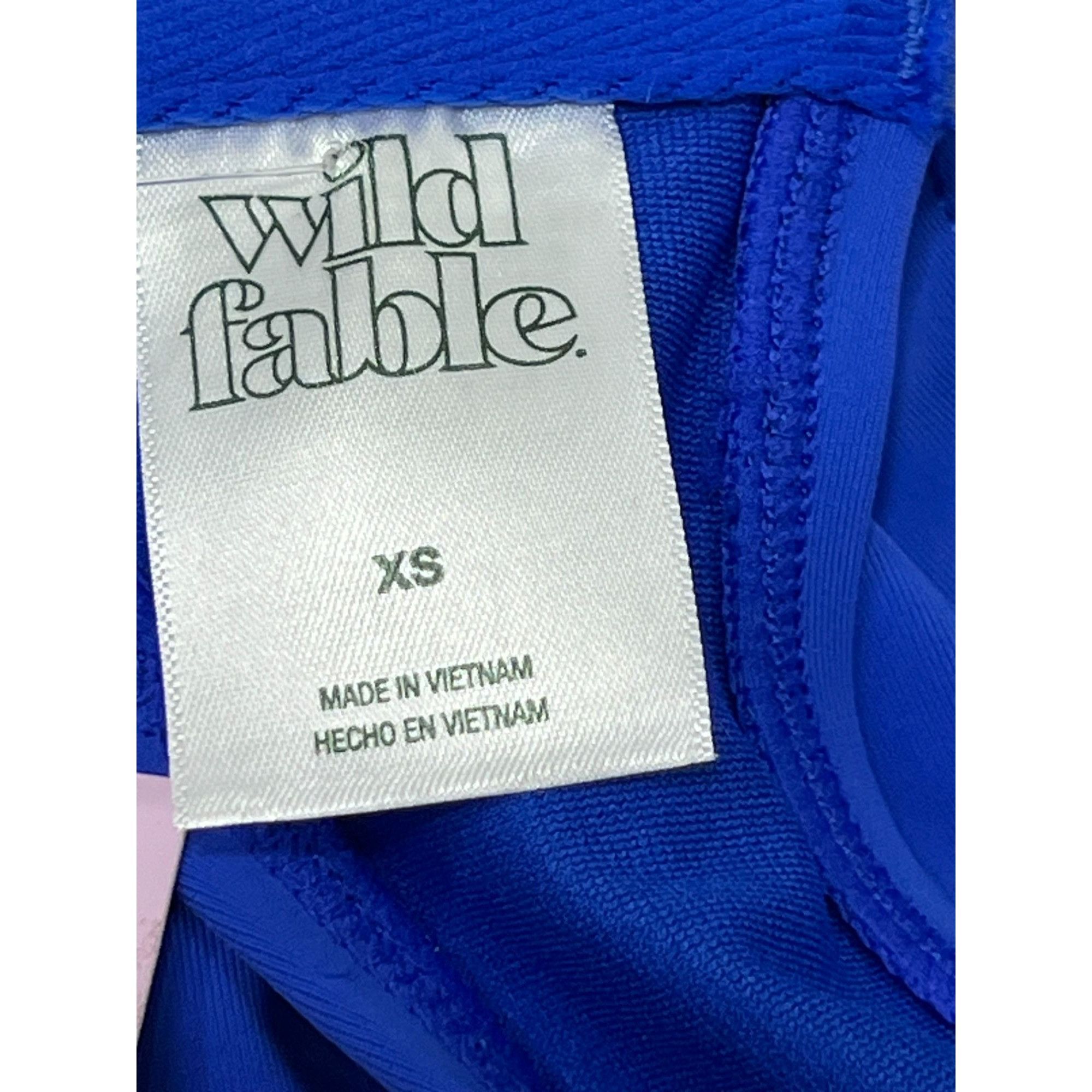 Other Wild Fable - Women's Pull-On Top - Blue - Extra Small Size ONE SIZE - 5 Thumbnail
