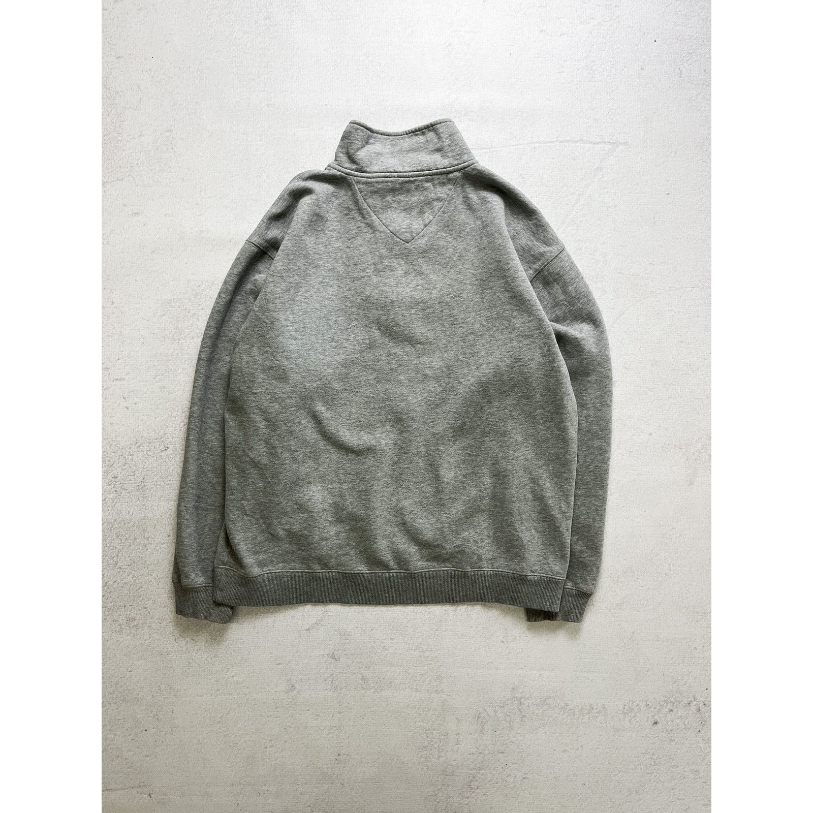 Fila Vintage 90s Fila Grey Regular 1/4 Zip Sweatshirt - Men's XL Size US XL / EU 56 / 4 - 2 Thumbnail
