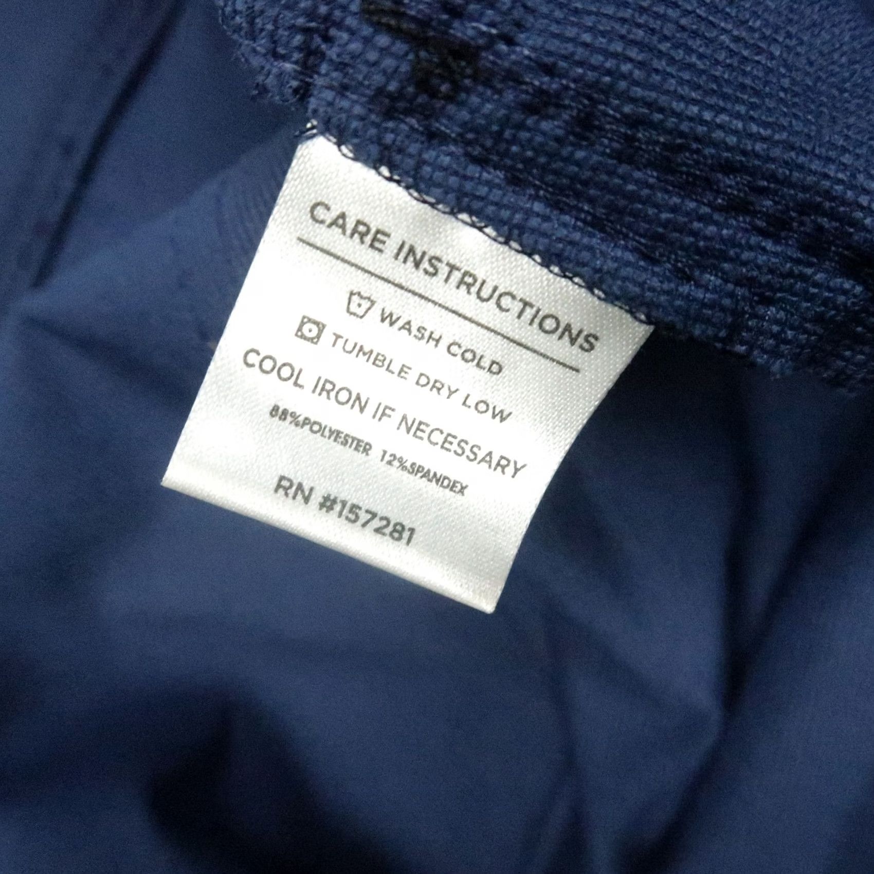 Mizzen+Main Mizzen+Main Pants Mens 38x34 Blue Helmsman Performance Stretch Trouser Slim Front Flat Pocket Chino Business Workwear Casual Travel Size US 38 / EU 54 - 7 Thumbnail