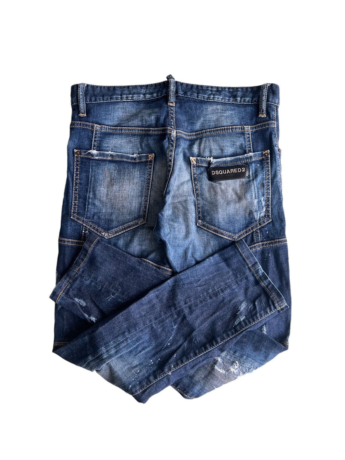 Dsquared2 2017 DSQUARED2 🇮🇹 Tidy Biker Jeans Denim Distressed Size US 28 / EU 44 - 1 Thumbnail