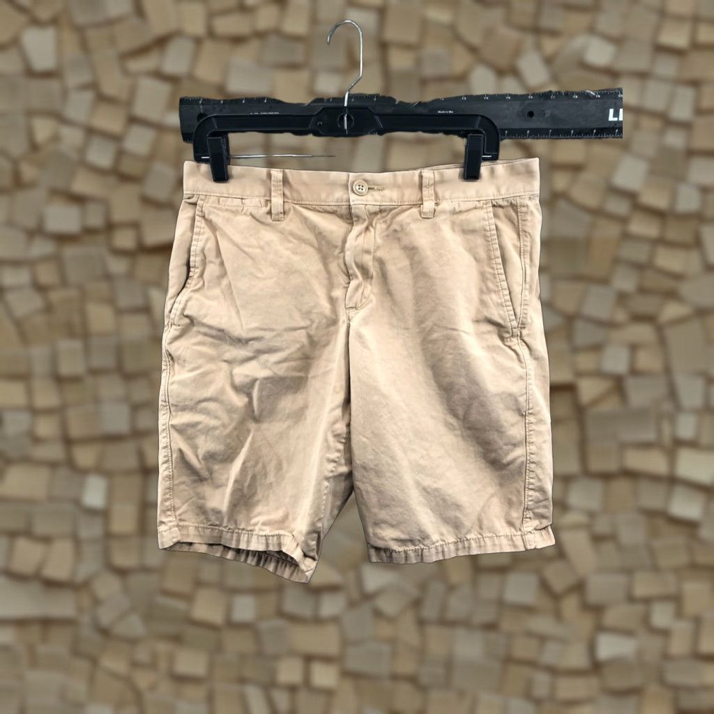 Gap Gap Classic Shorts Mens 31 Beige Khaki Mid Rise Medium Wash Size US 31 - 1 Thumbnail