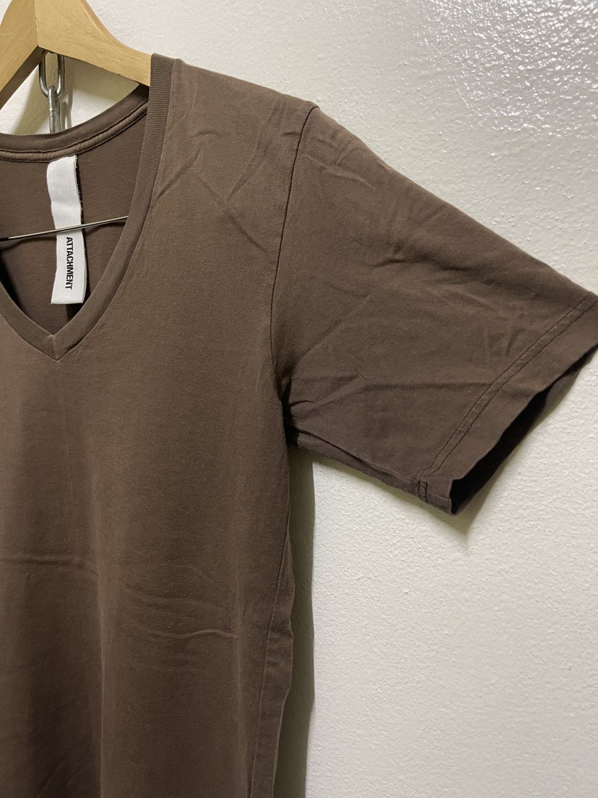 Attachment × Japanese Brand Attachment V Neck T Shirt Faded Size US S / EU 44-46 / 1 - 5 Thumbnail