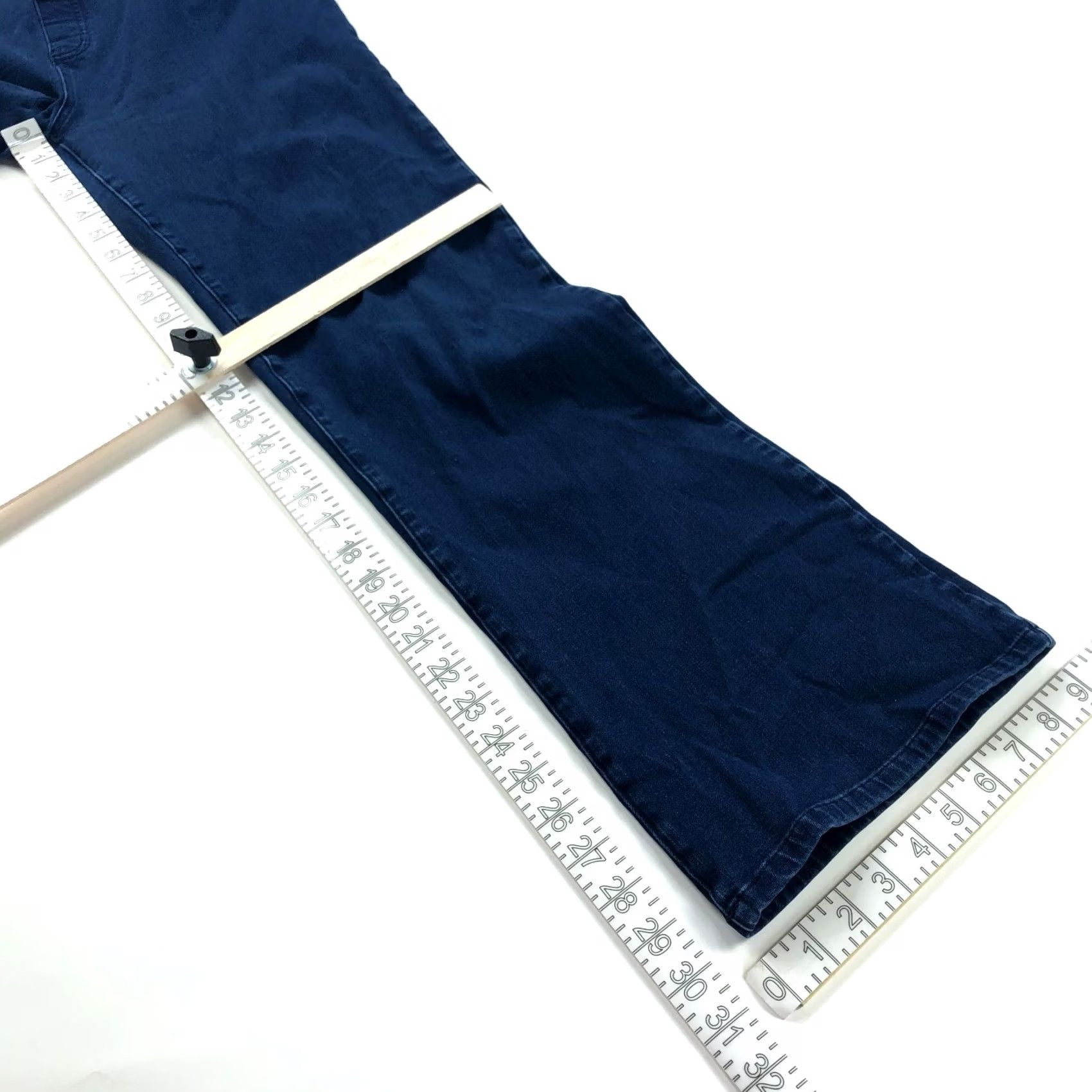 Denime Betabrand Bootcut Jeans XL (36W 30L) Mid Rise Denim Size 40" / US 18 - 3 Thumbnail