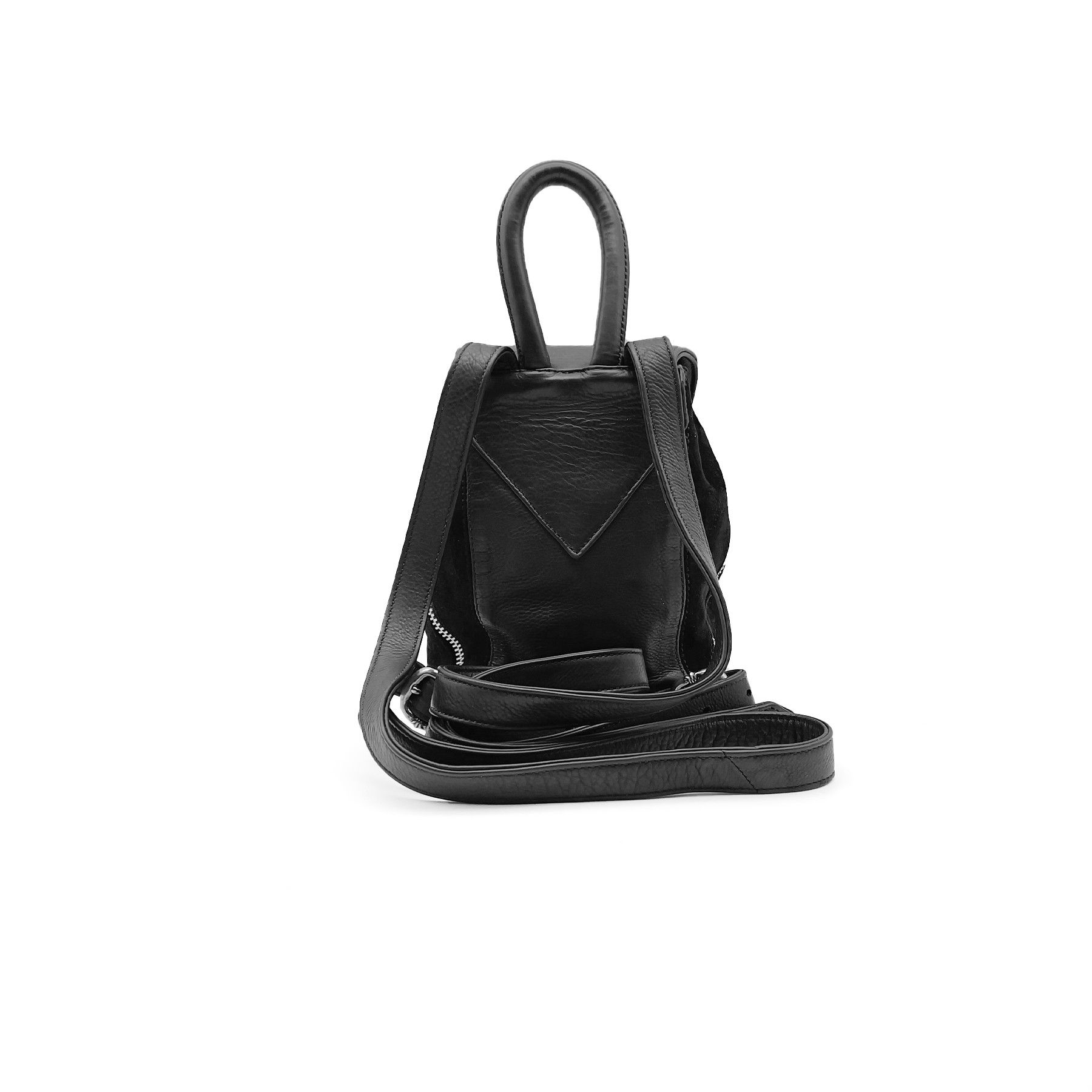 Chrome Hearts Chrome Hearts Silver Dagger Suede Black Bucket Backpack Size ONE SIZE - 3 Thumbnail